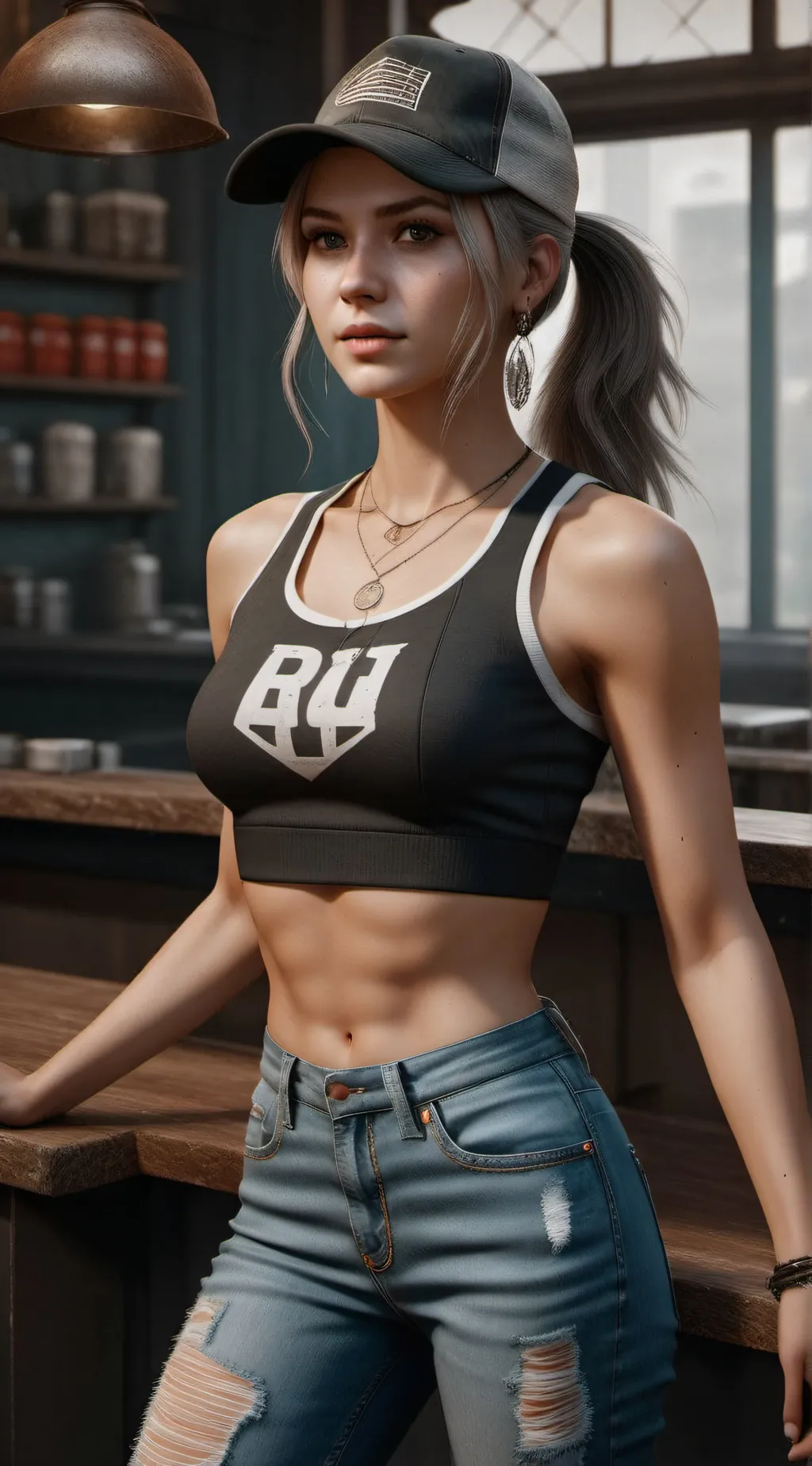ai character: Jenna background
