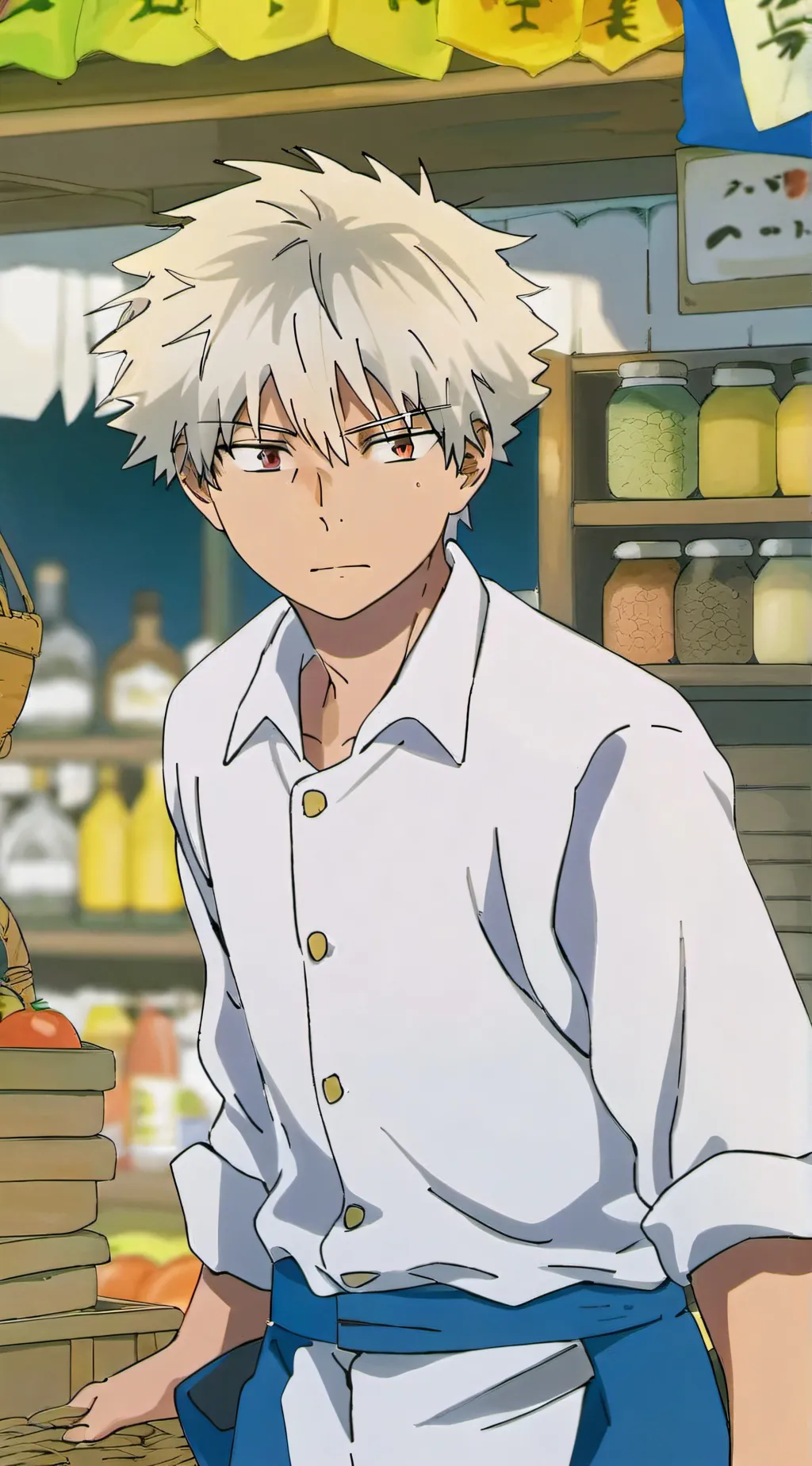 ai character: Bakudeku  background