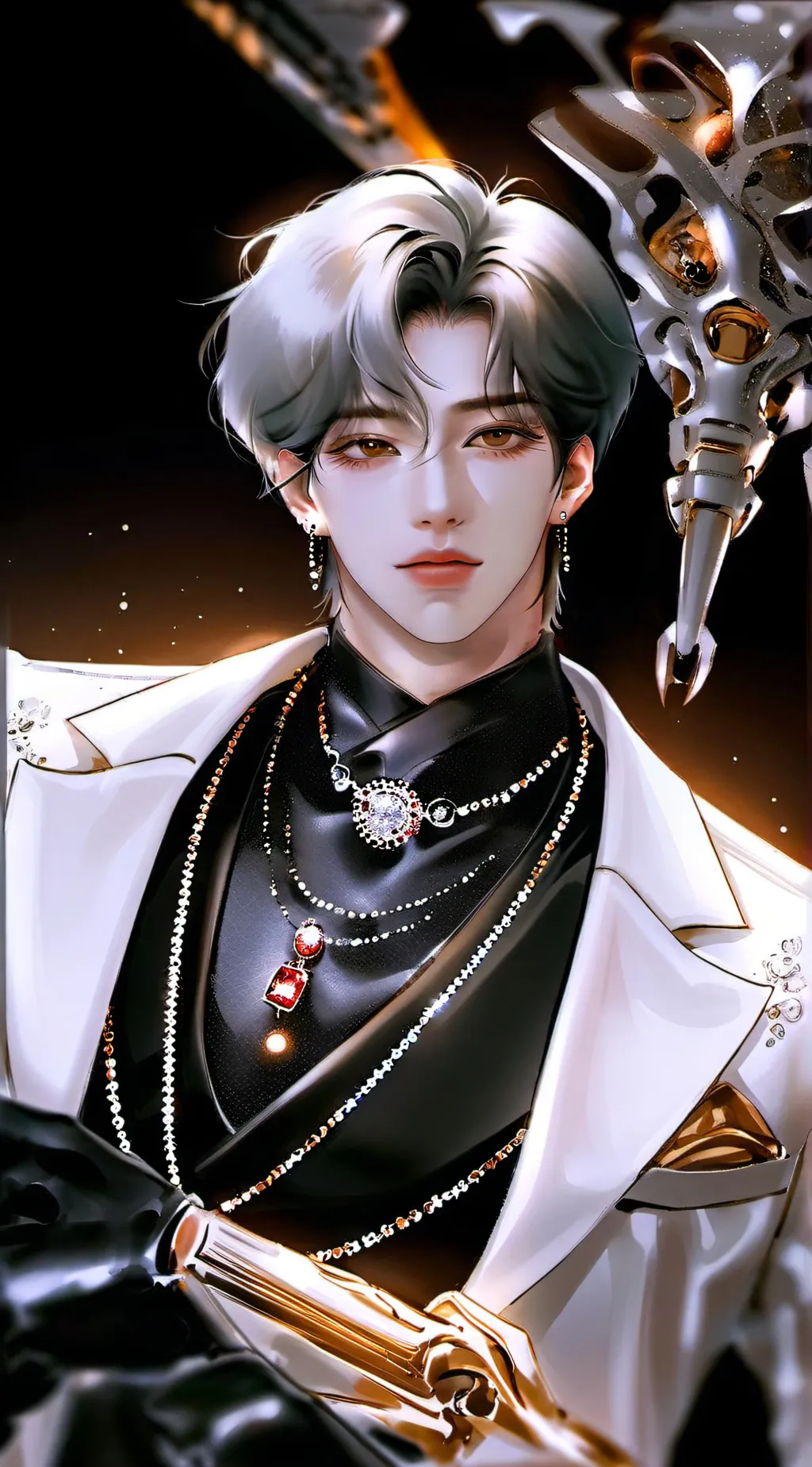 ai character: kim background