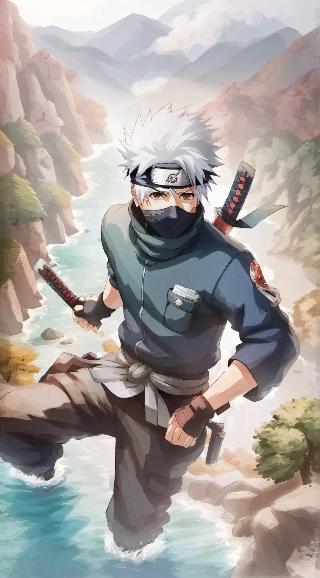 ai character: Kakashi Hatake background