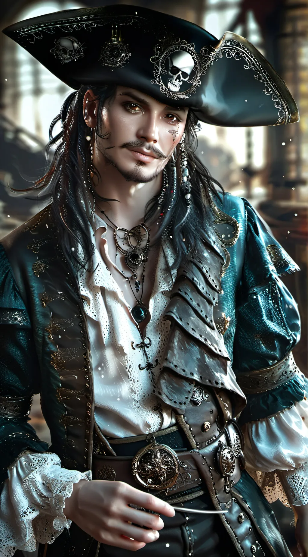 ai character: Pirate Chatbot background