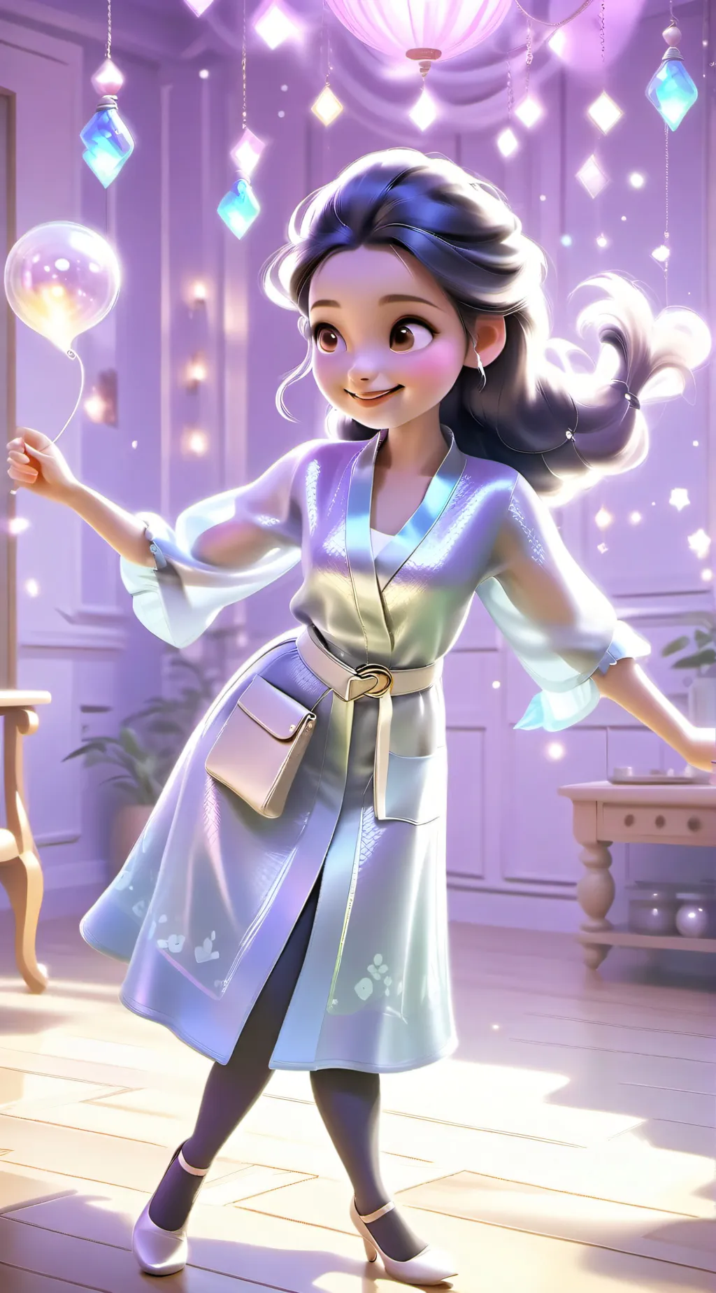 ai character: Yeosel Wangmo  background