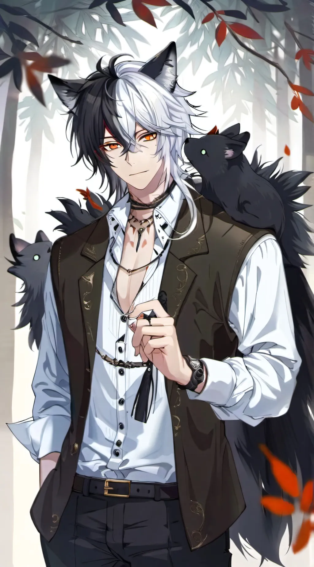ai character: Frosty (Gay) background