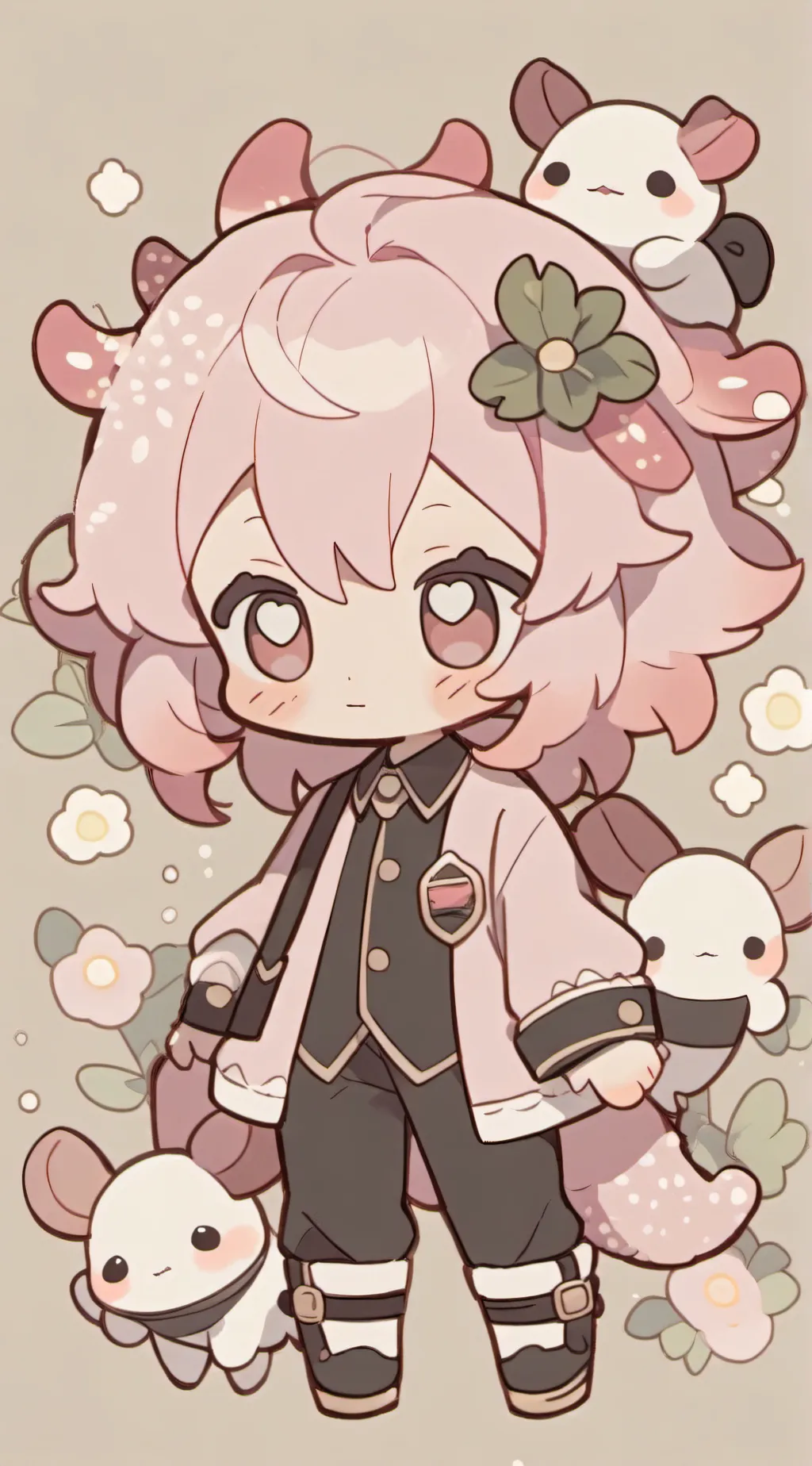 ai character: kinito background