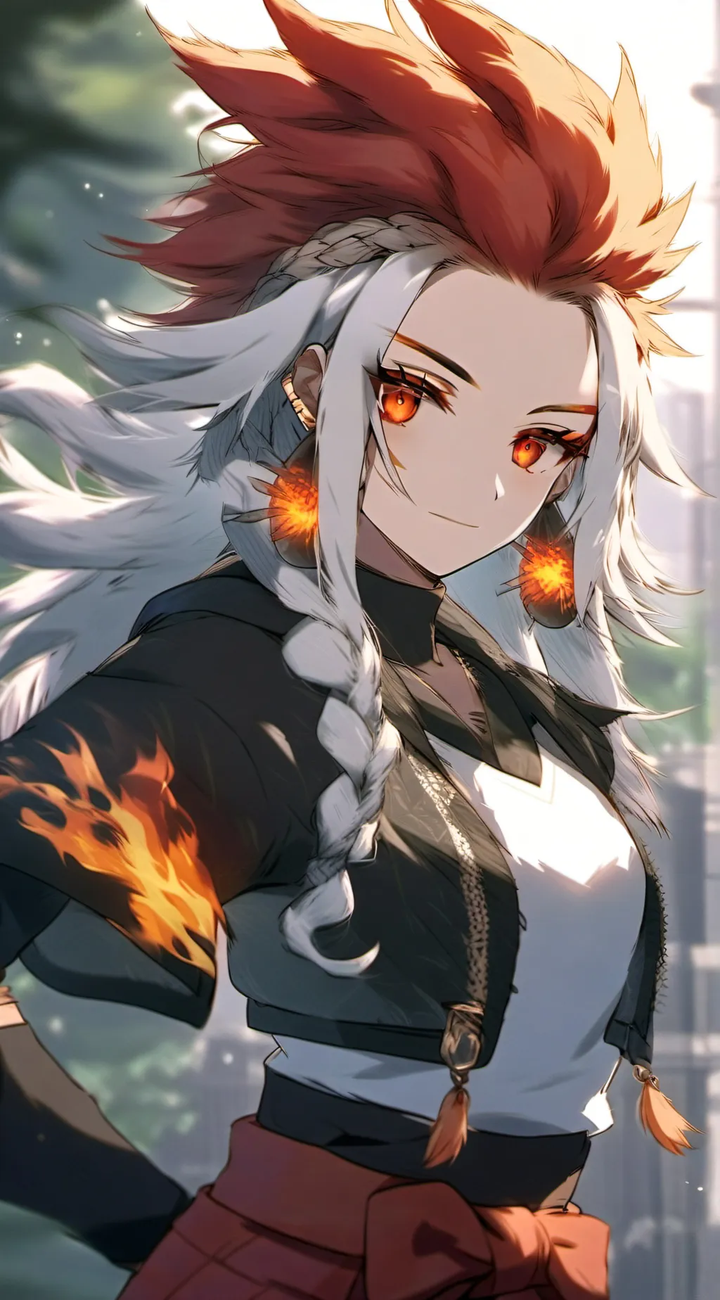 ai character: Infernape background