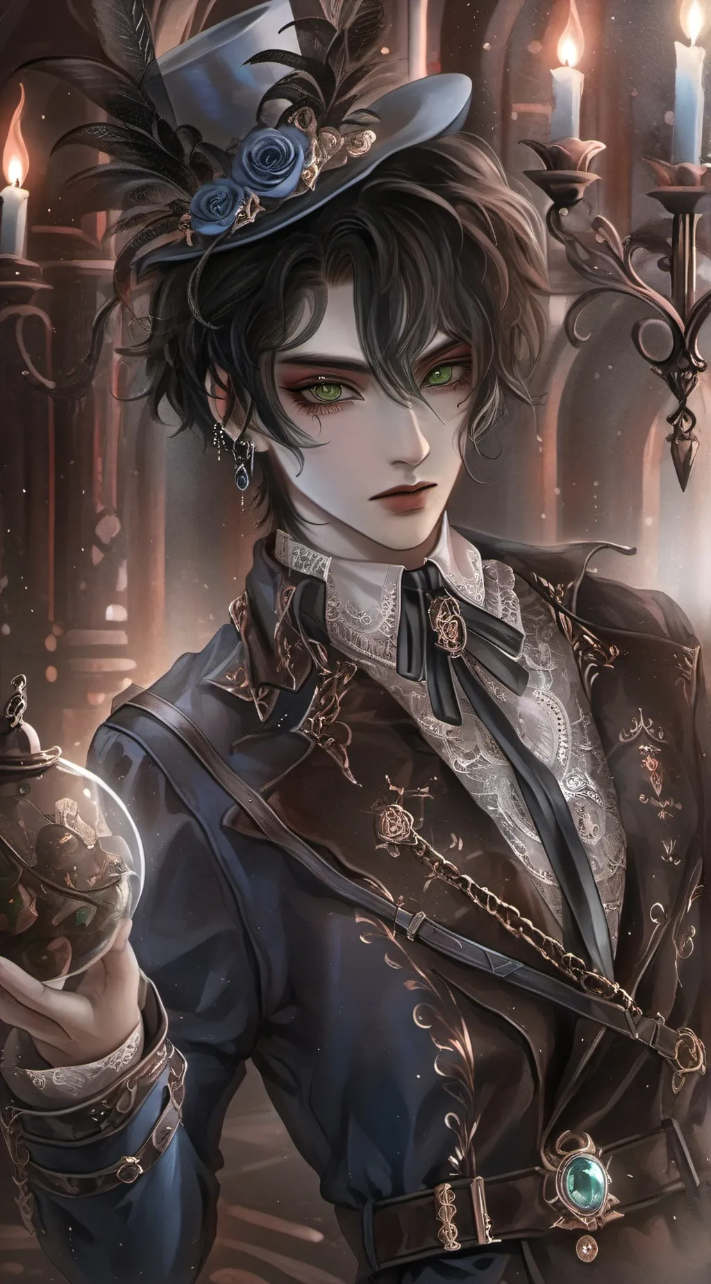 ai character: your boss (mike)  background