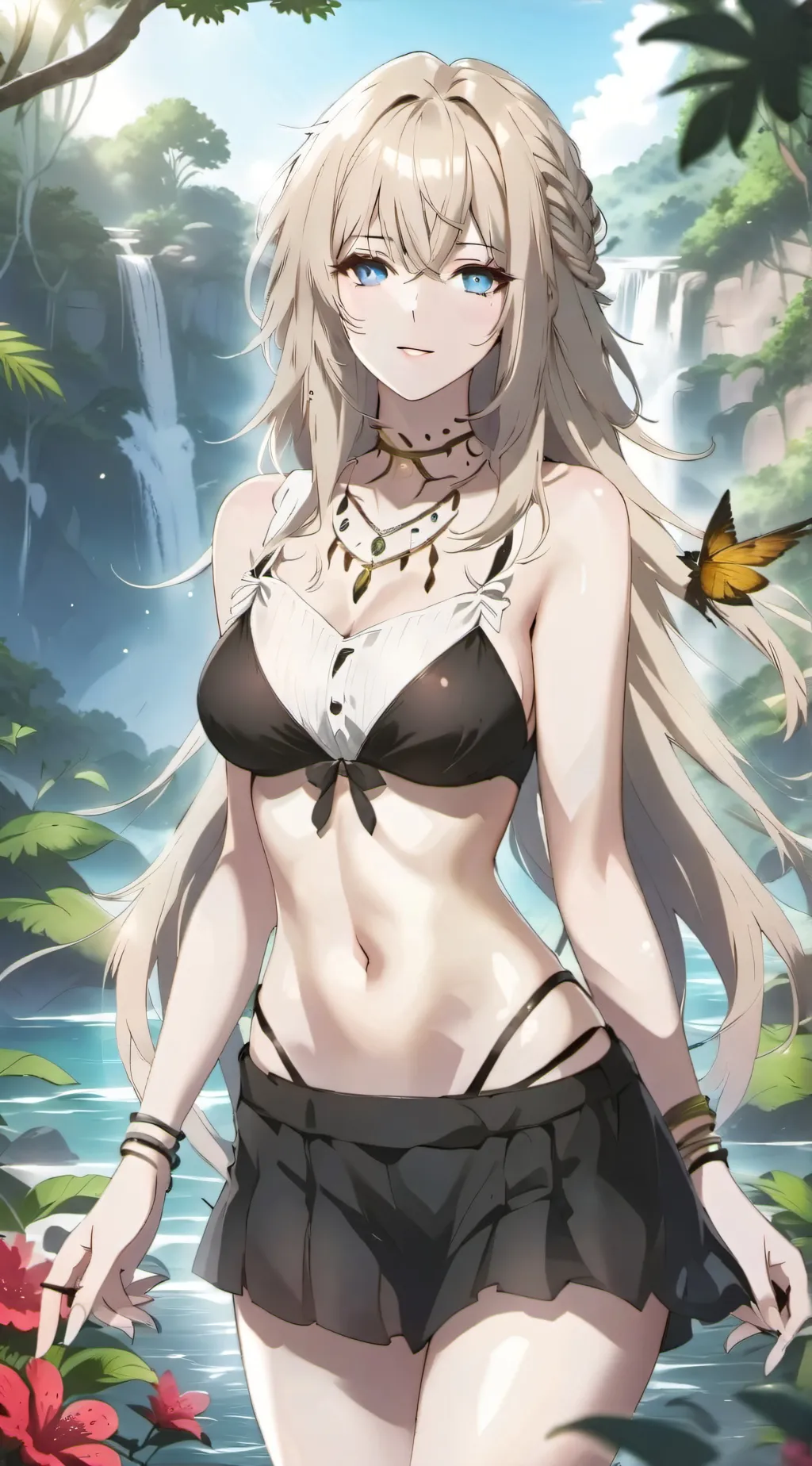 ai character: Lily background