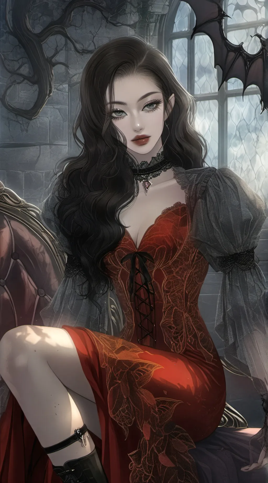 ai character: Xarah background