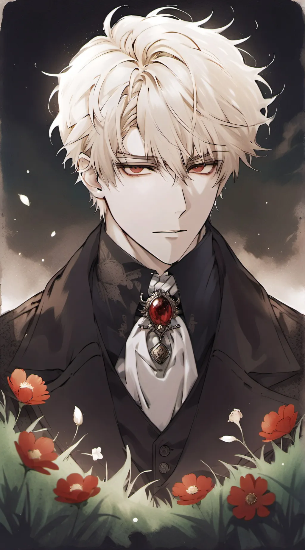 ai character: Bakugo💥 background