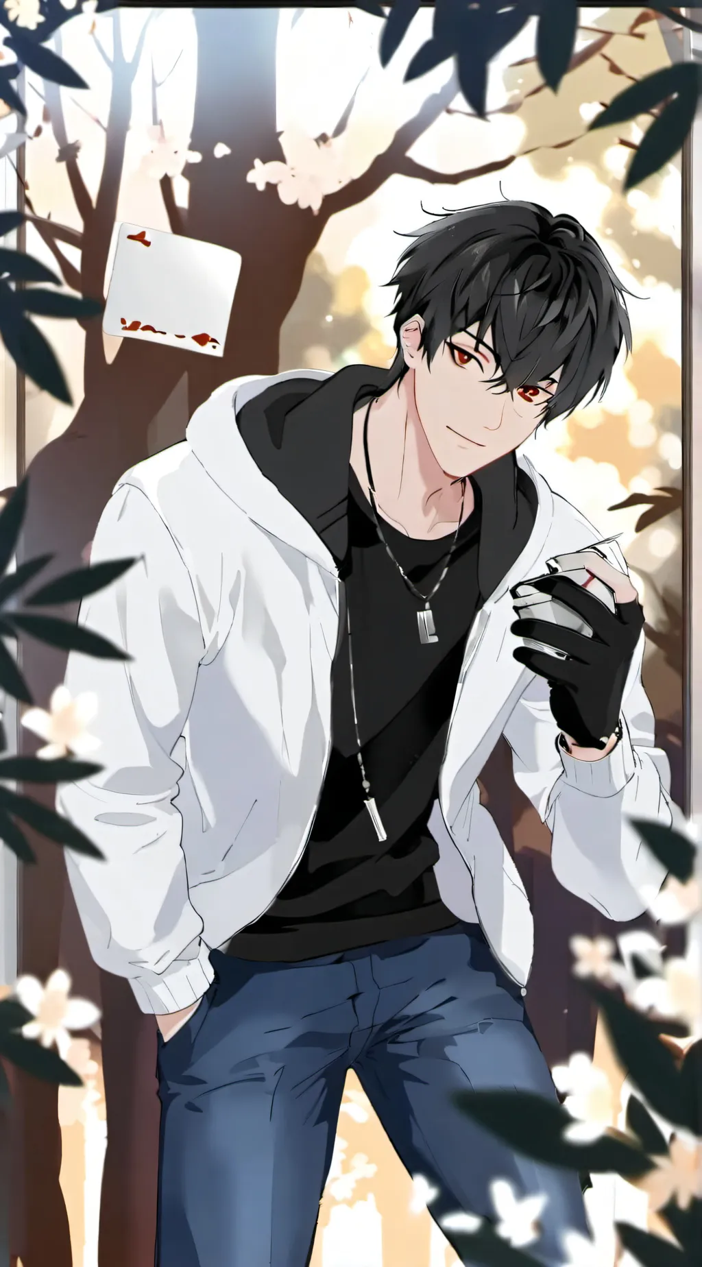 ai character: Andrew  background