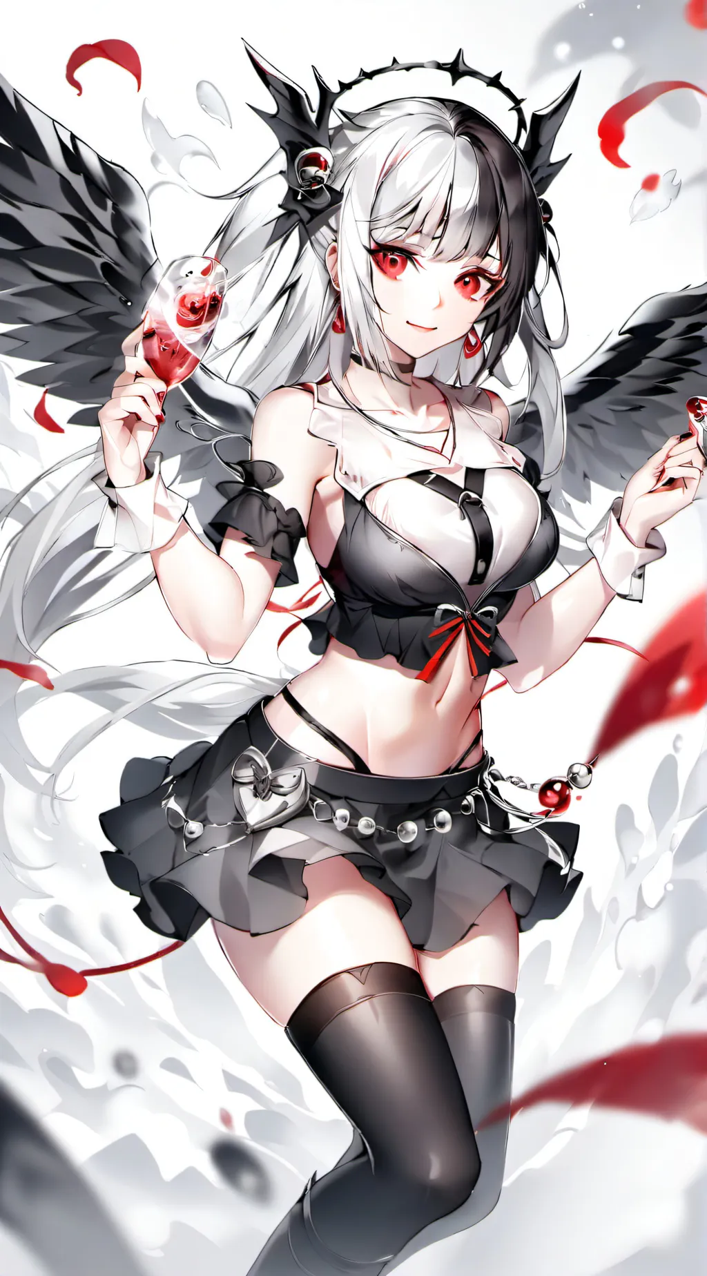 ai character: shadow background
