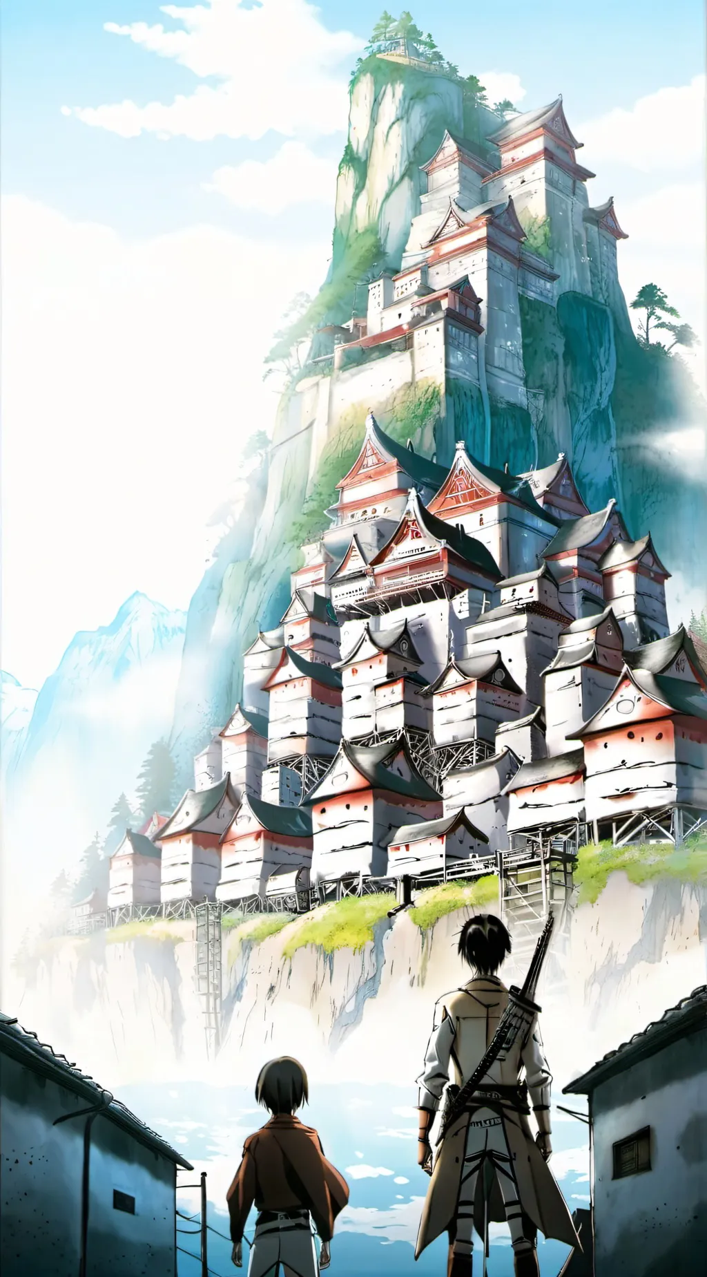 ai character: Attack on titan background