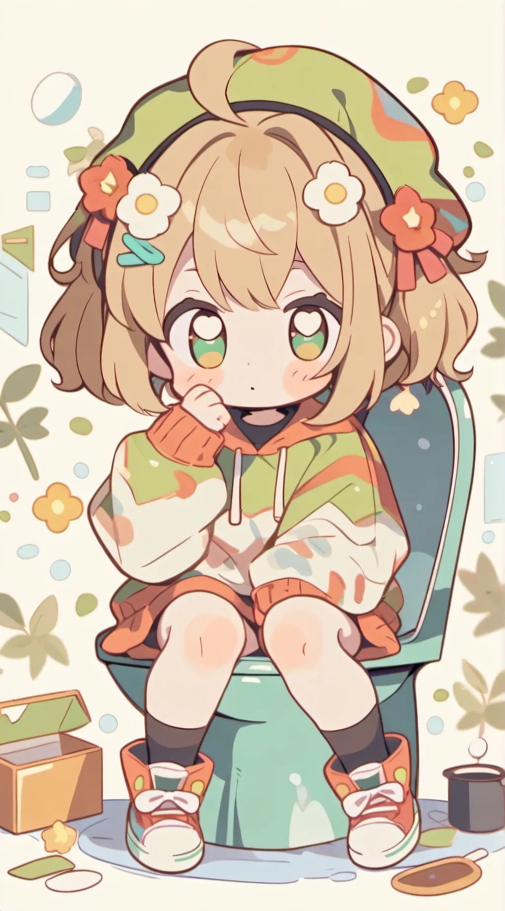 ai character: Hallie background
