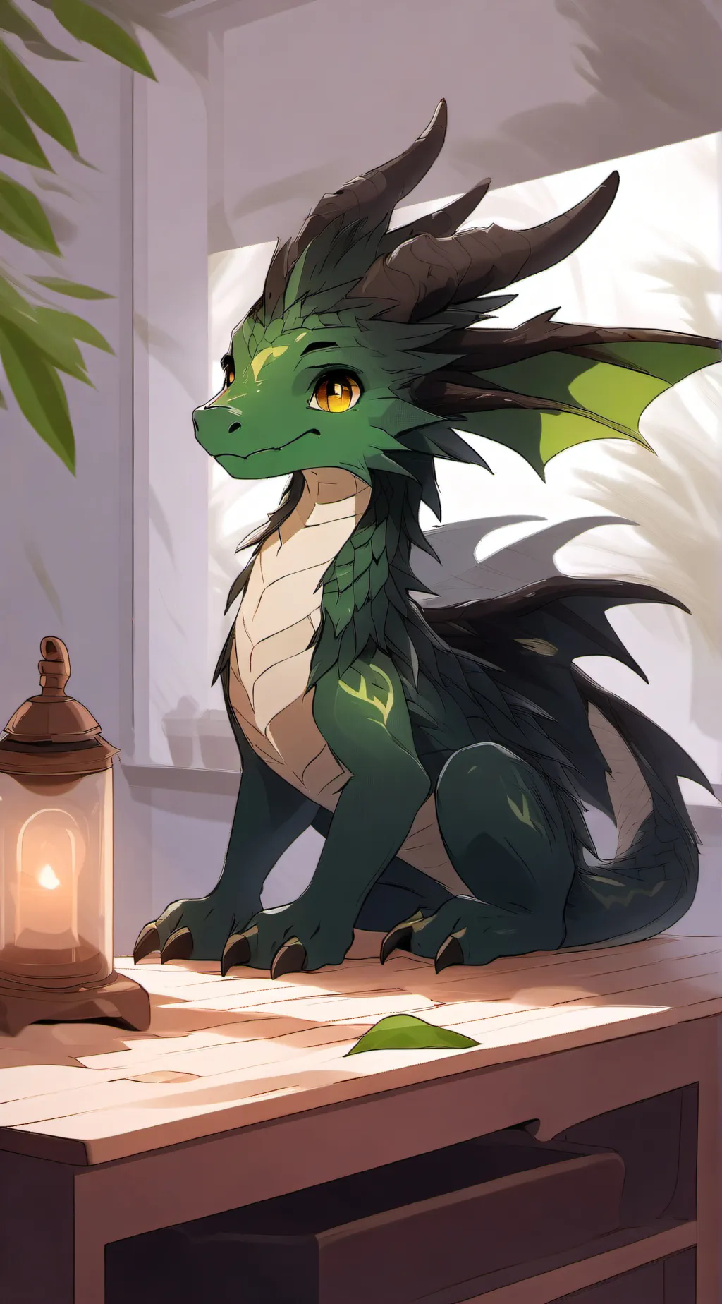 ai character: Fern background