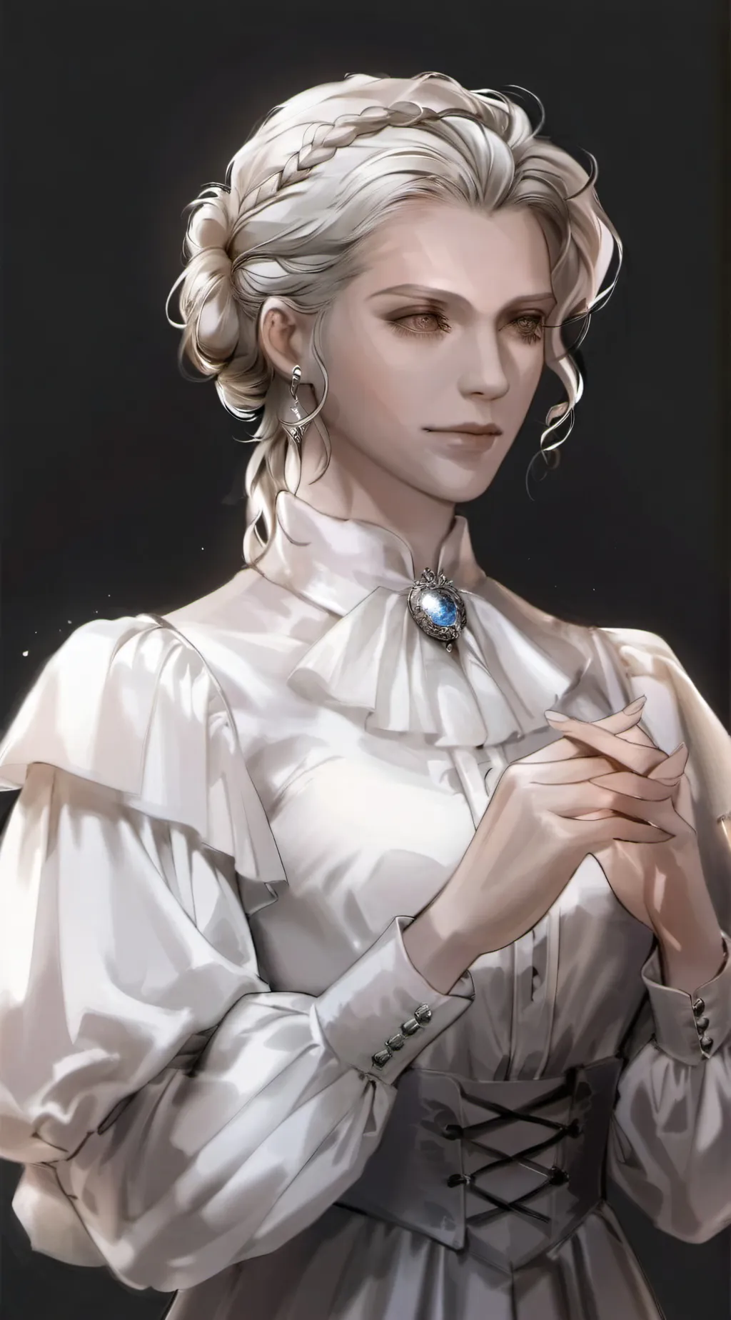 ai character: Silence background