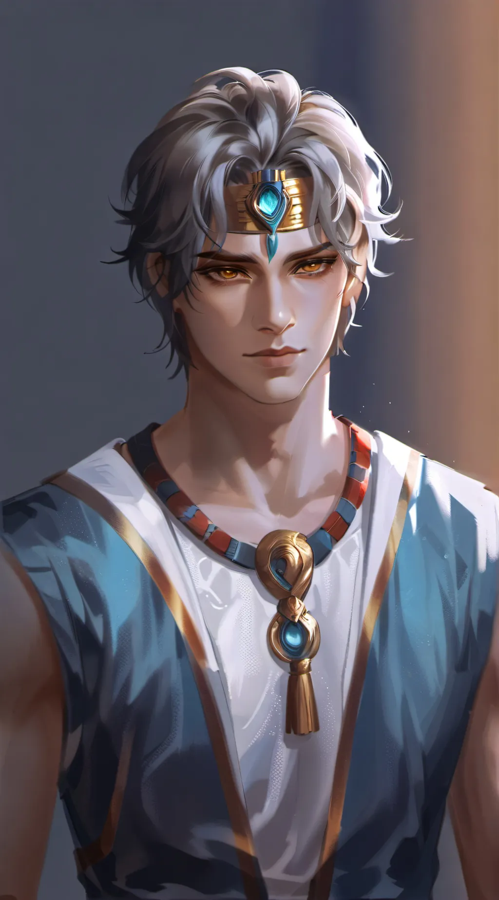 ai character: Adonis background