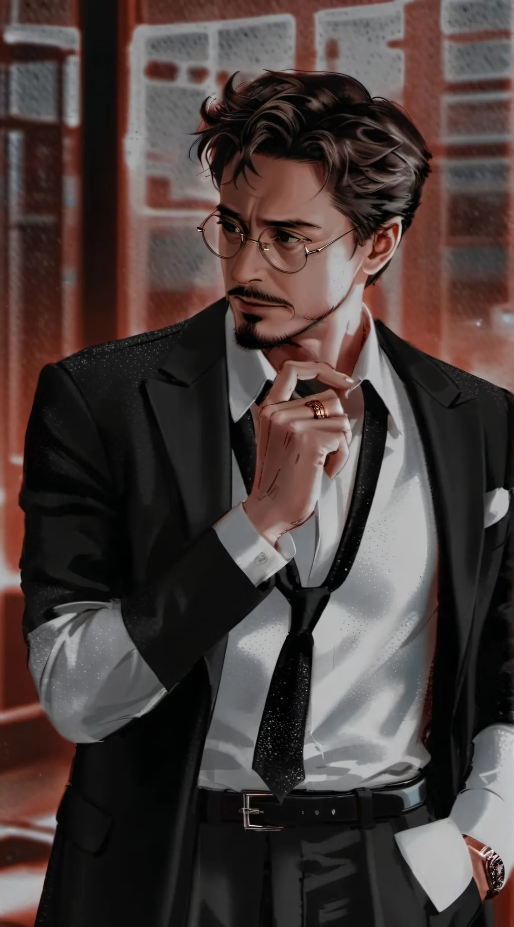 ai character: Tony Stark  background