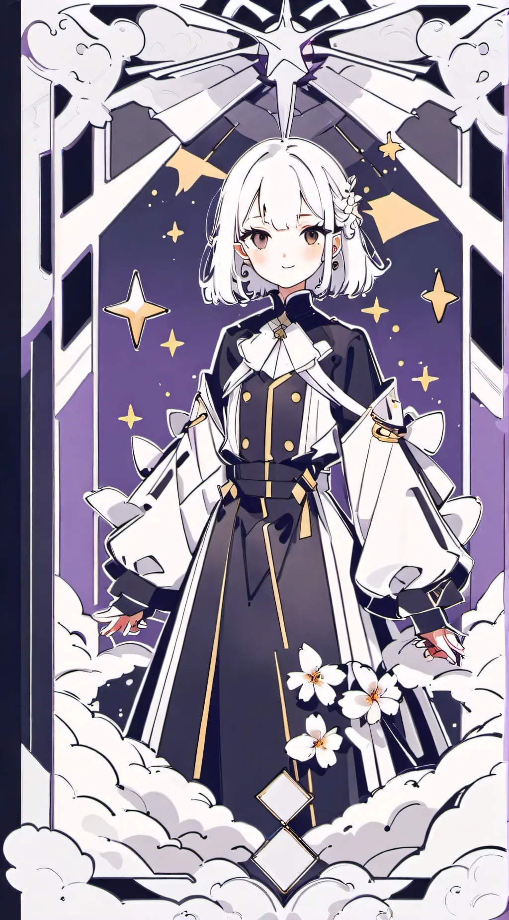 ai character: Milly  background