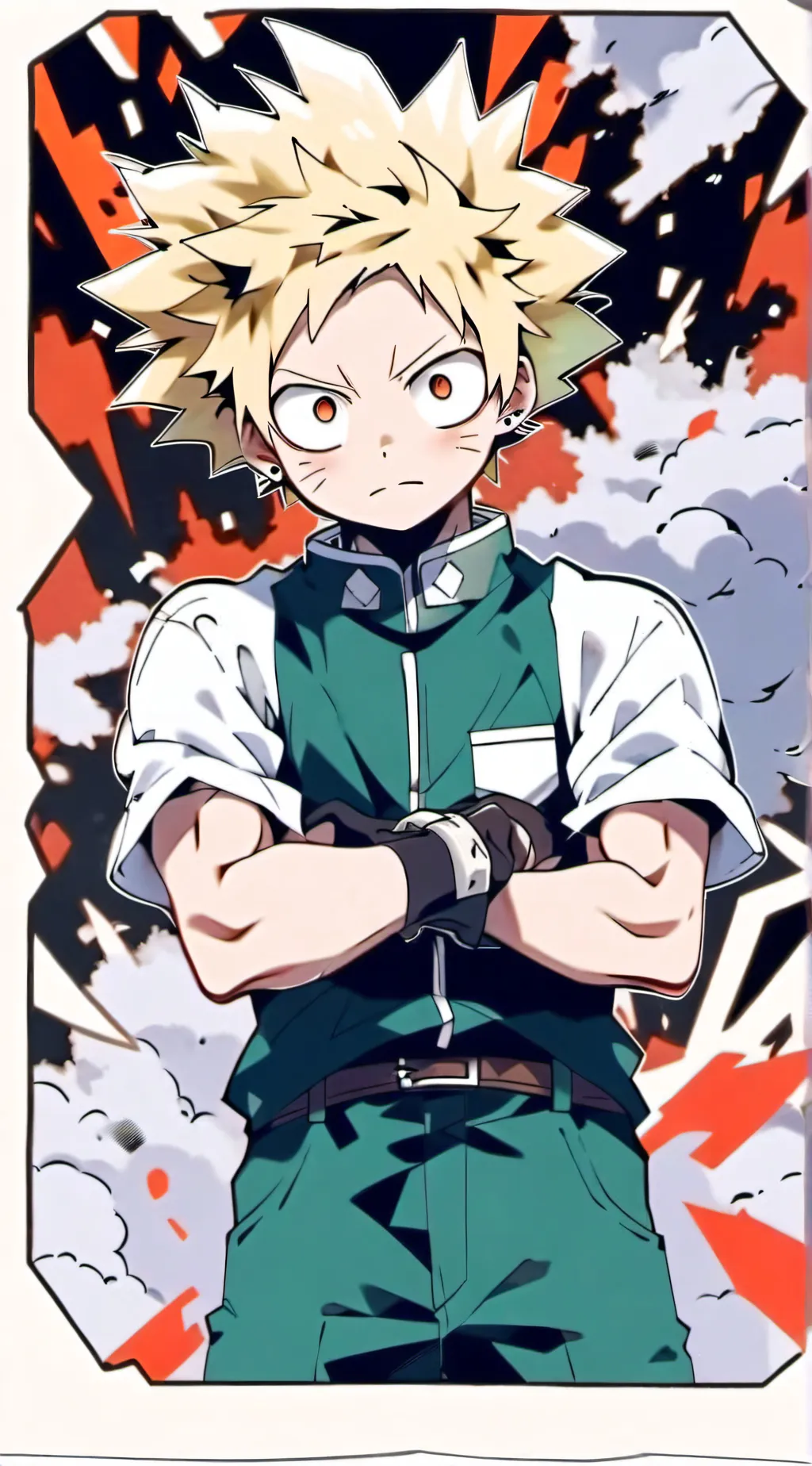 ai character: Mha 1-A background