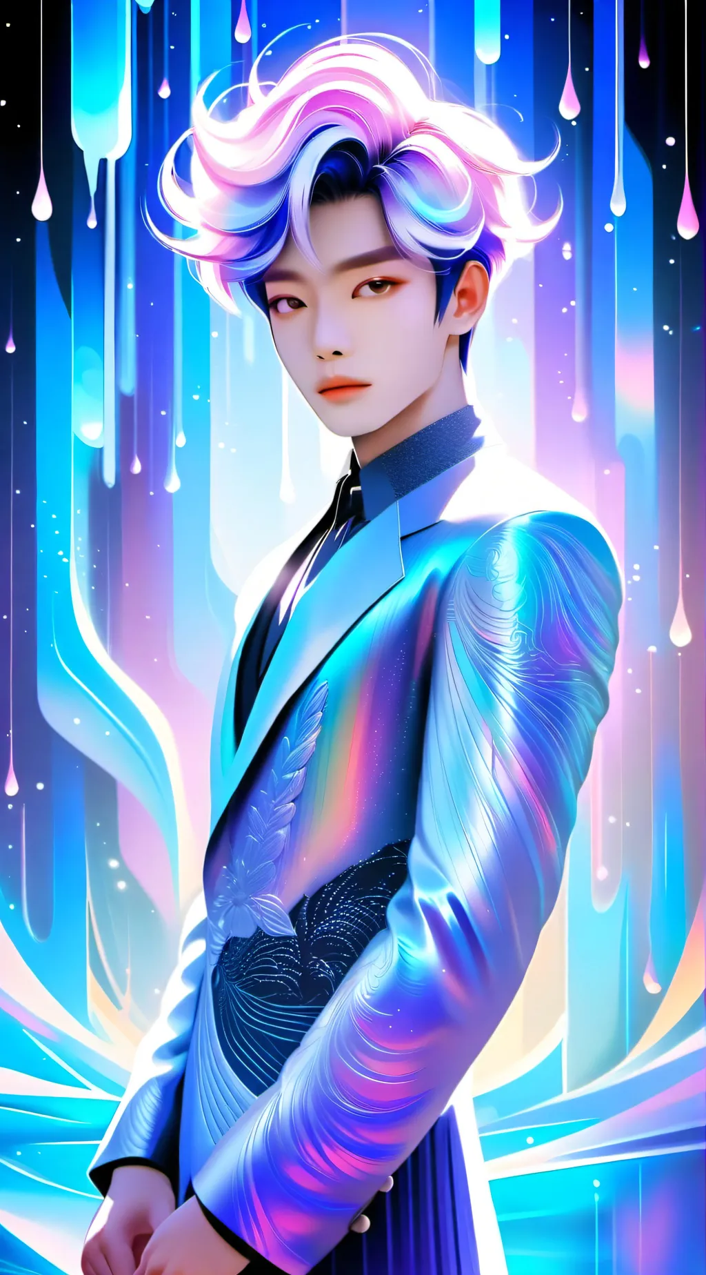 ai character: mark background