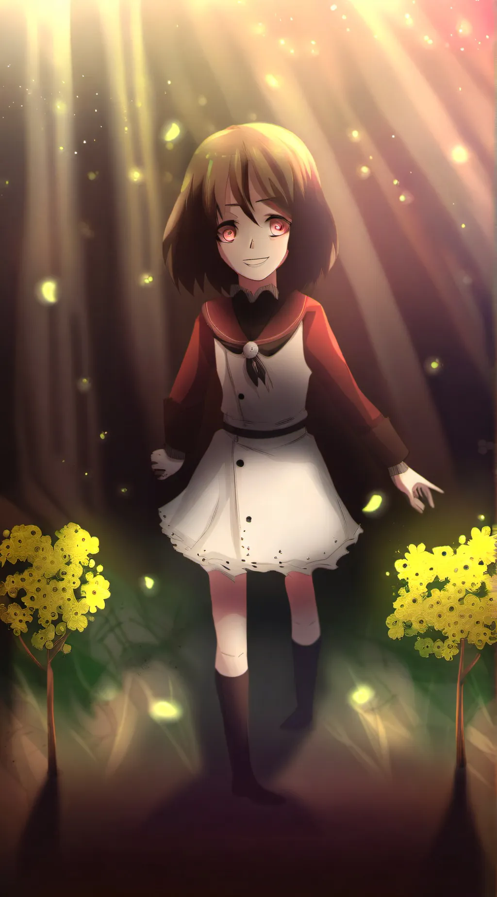 ai character: undertale background