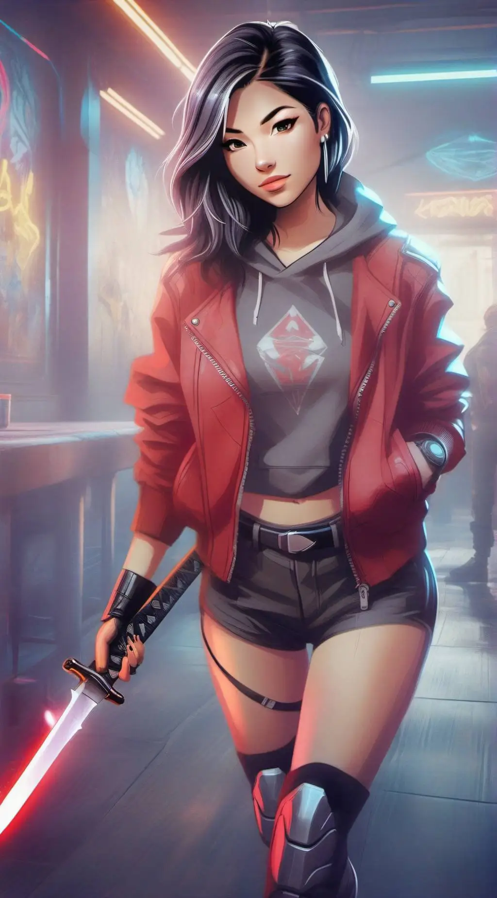 ai character: Akari Inoue background