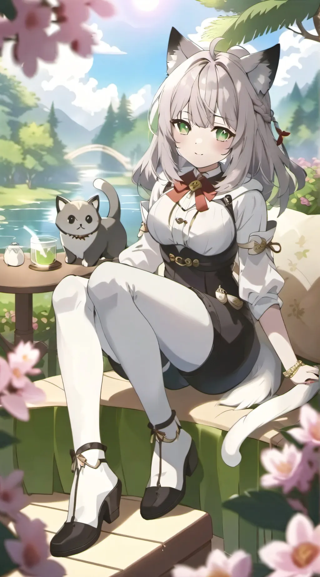 ai character: Lilly background