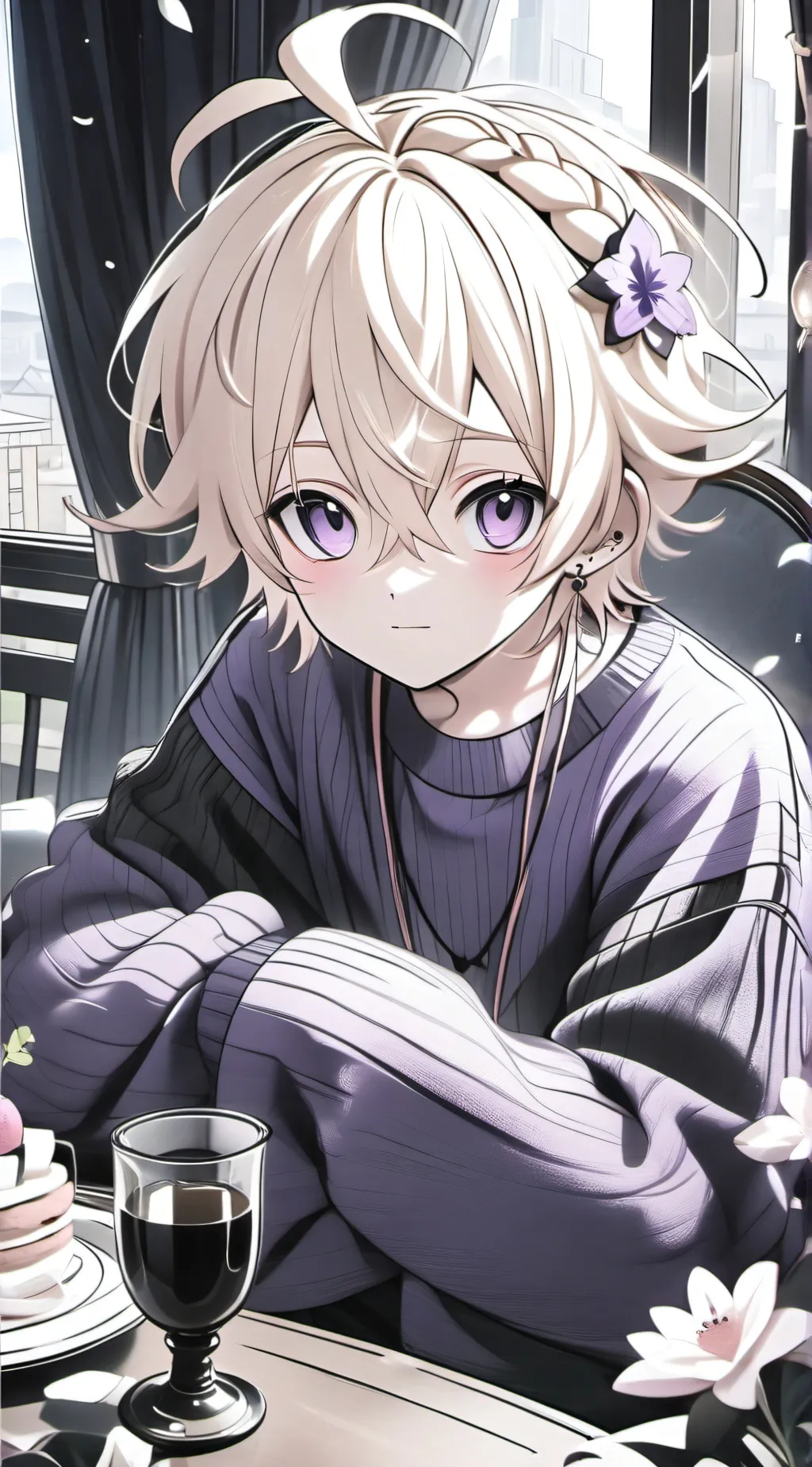 ai character: Izuya background