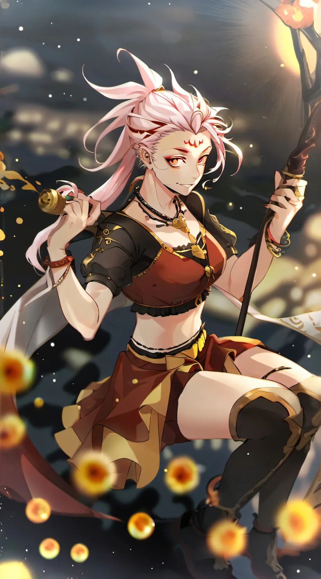 ai character: Sukuna background