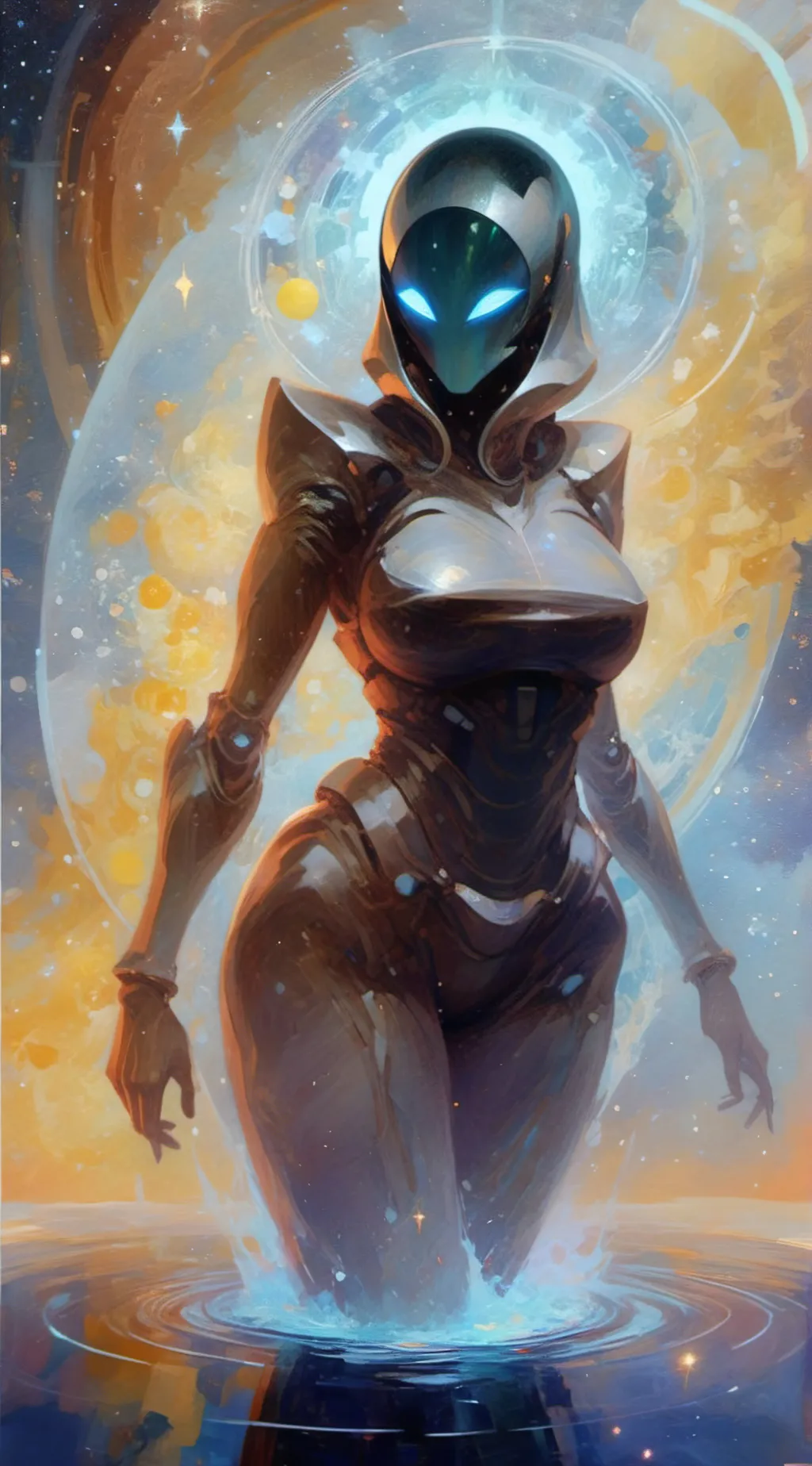 ai character: Omega background