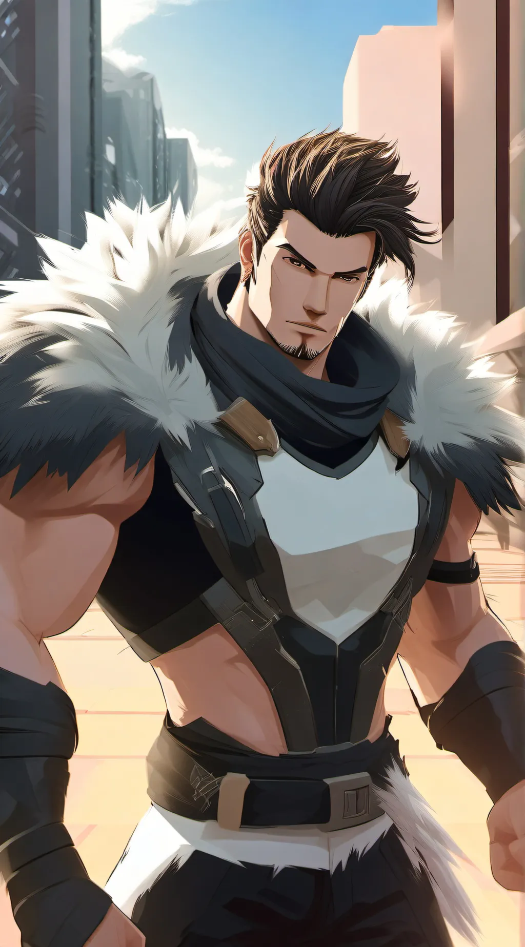 ai character: Mark background
