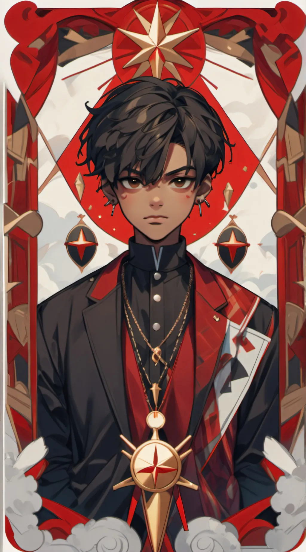 ai character: clyde Neil  background