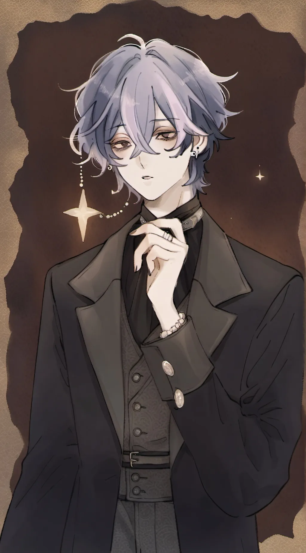 ai character: •opei• background