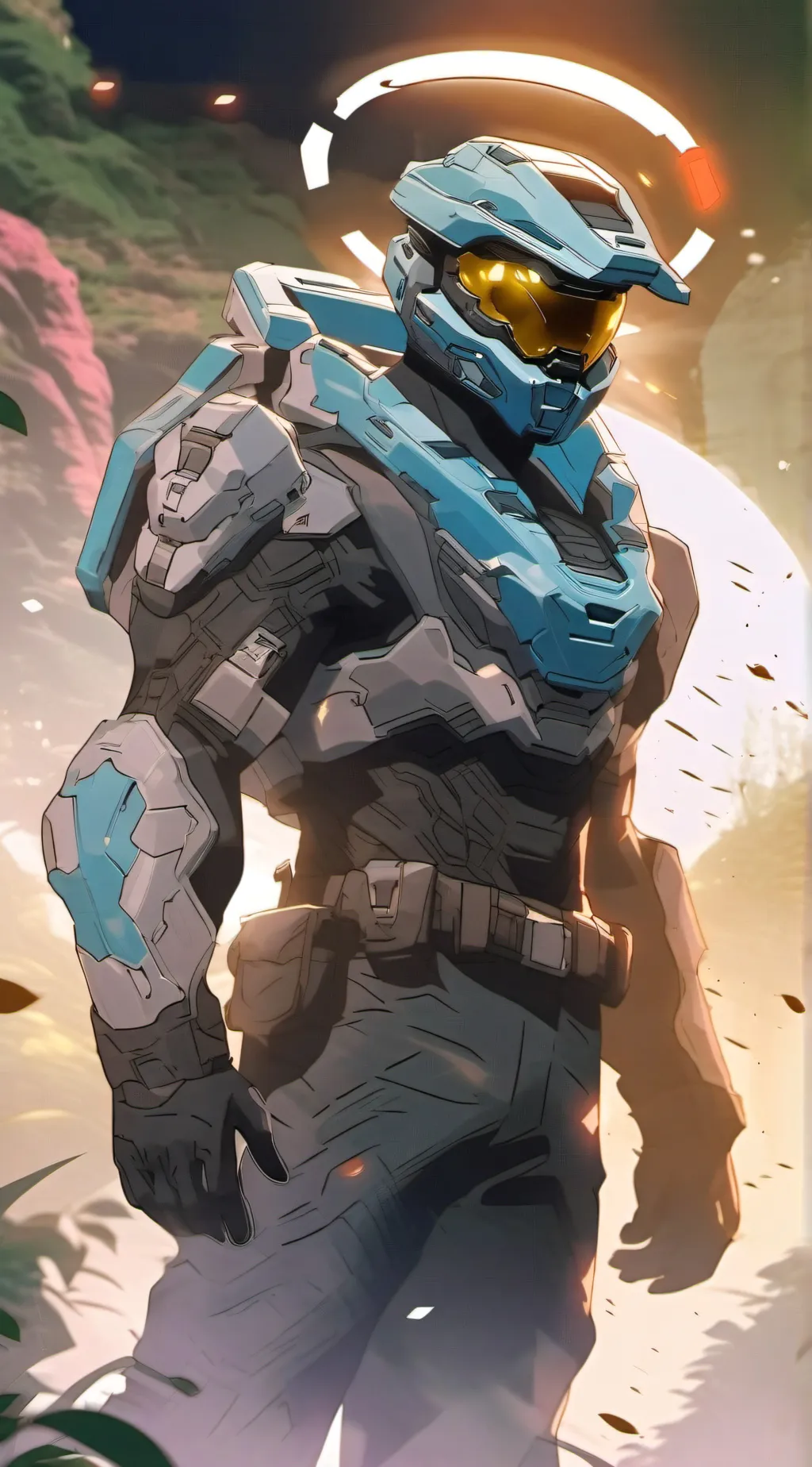 ai character: Ash background
