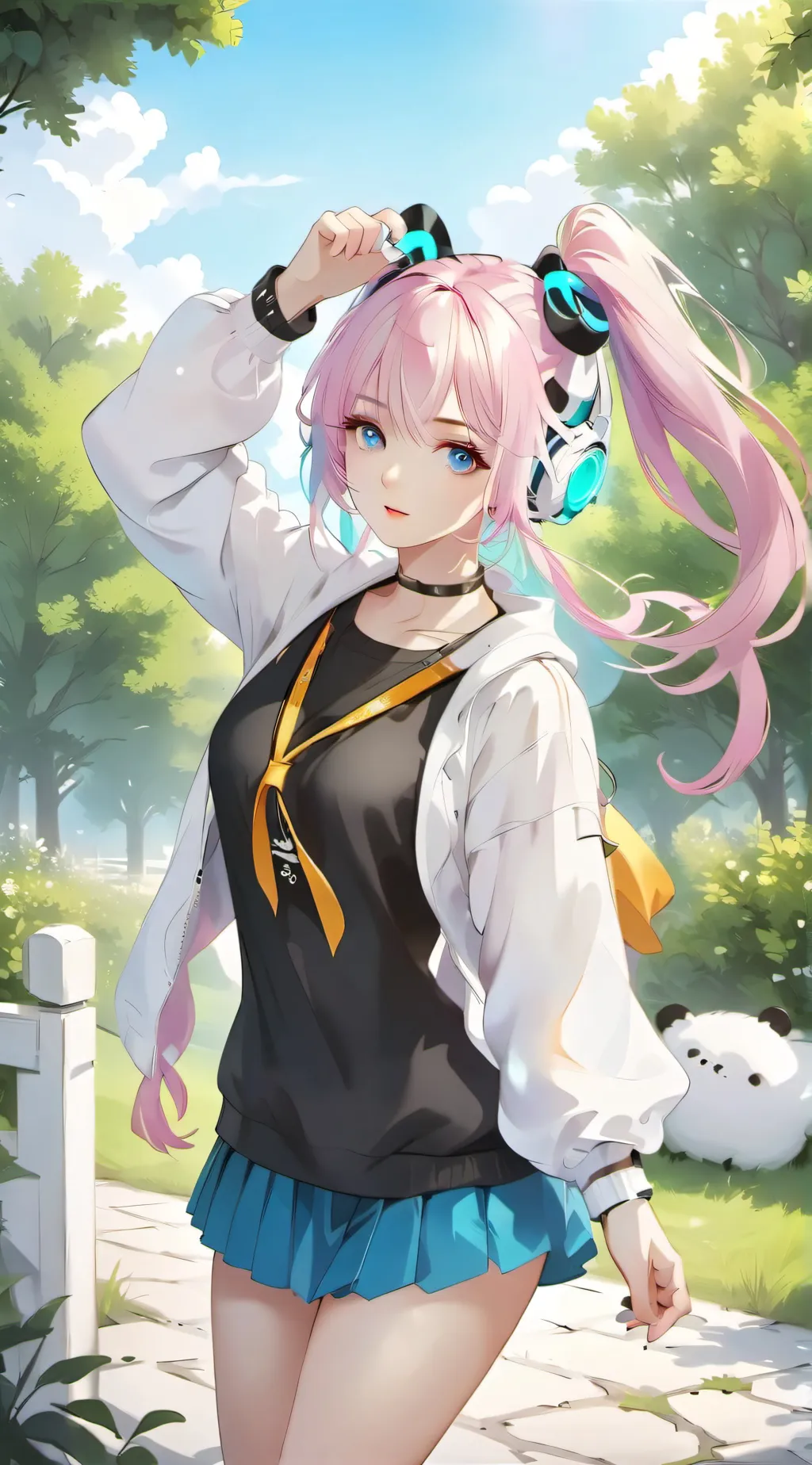 ai character: Jade background