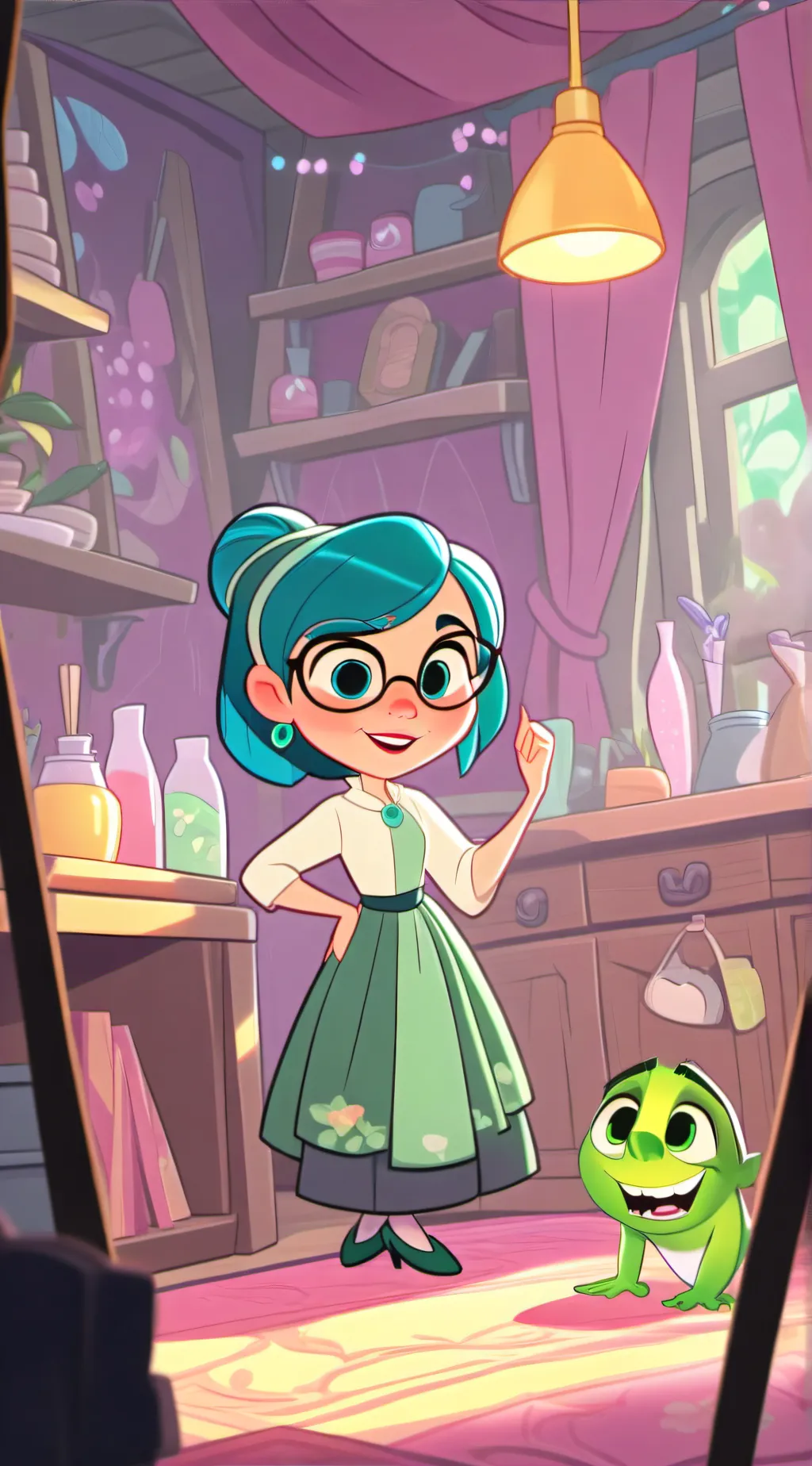 ai character: inside out 2 background