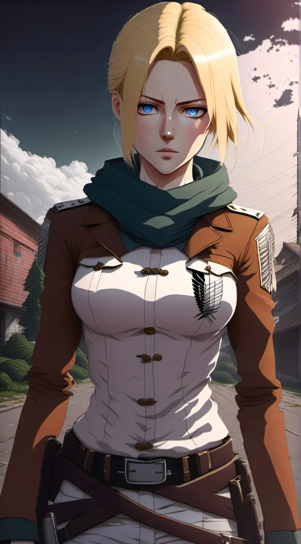 ai character: Annie Leonhart background