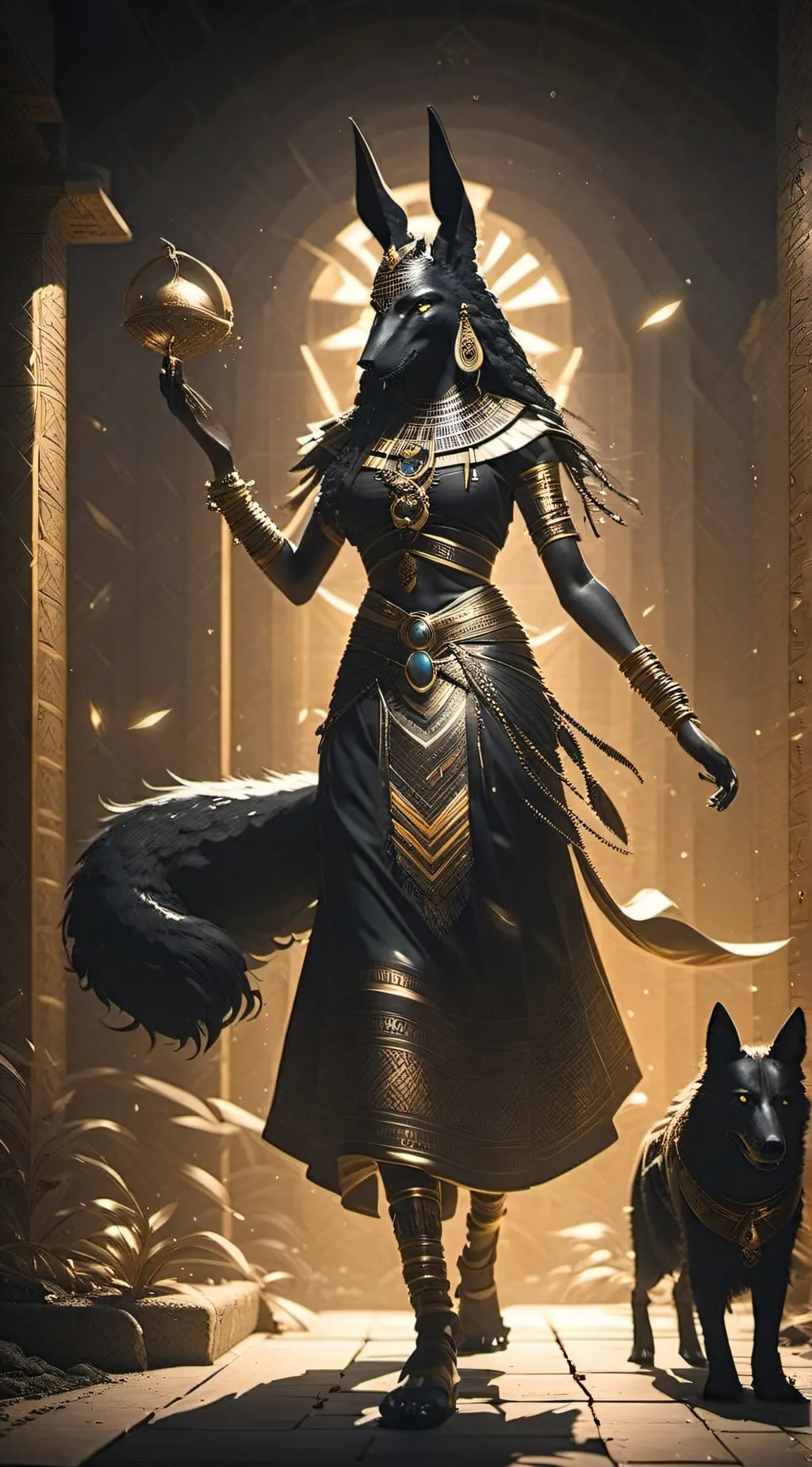 Talkie AI - Chat with Anubis 