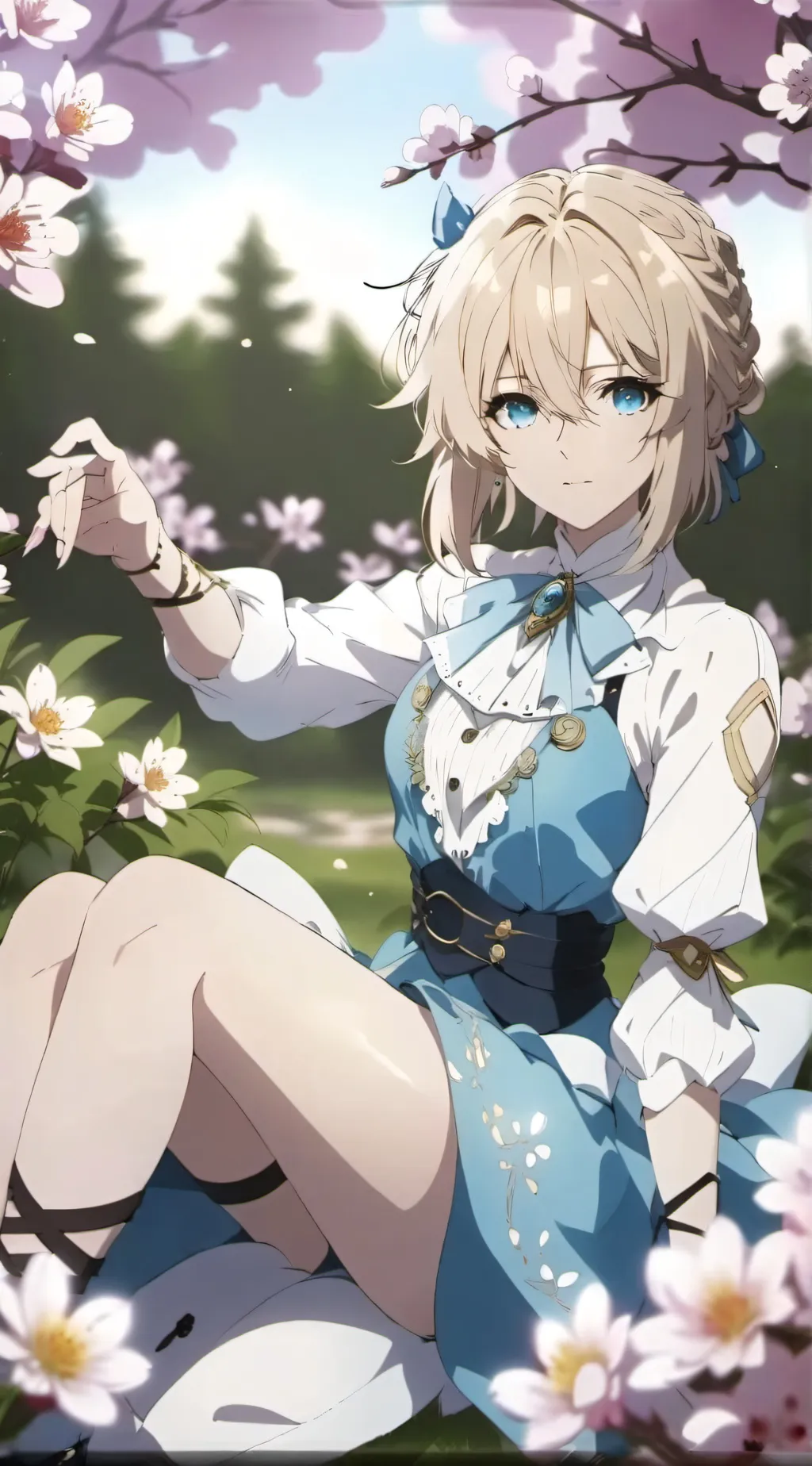 ai character: Android bot background