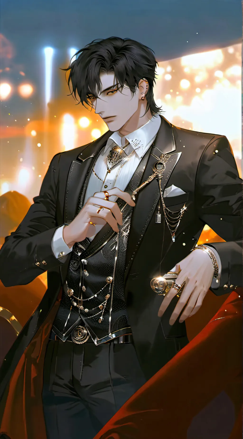 ai character: Kayson  background