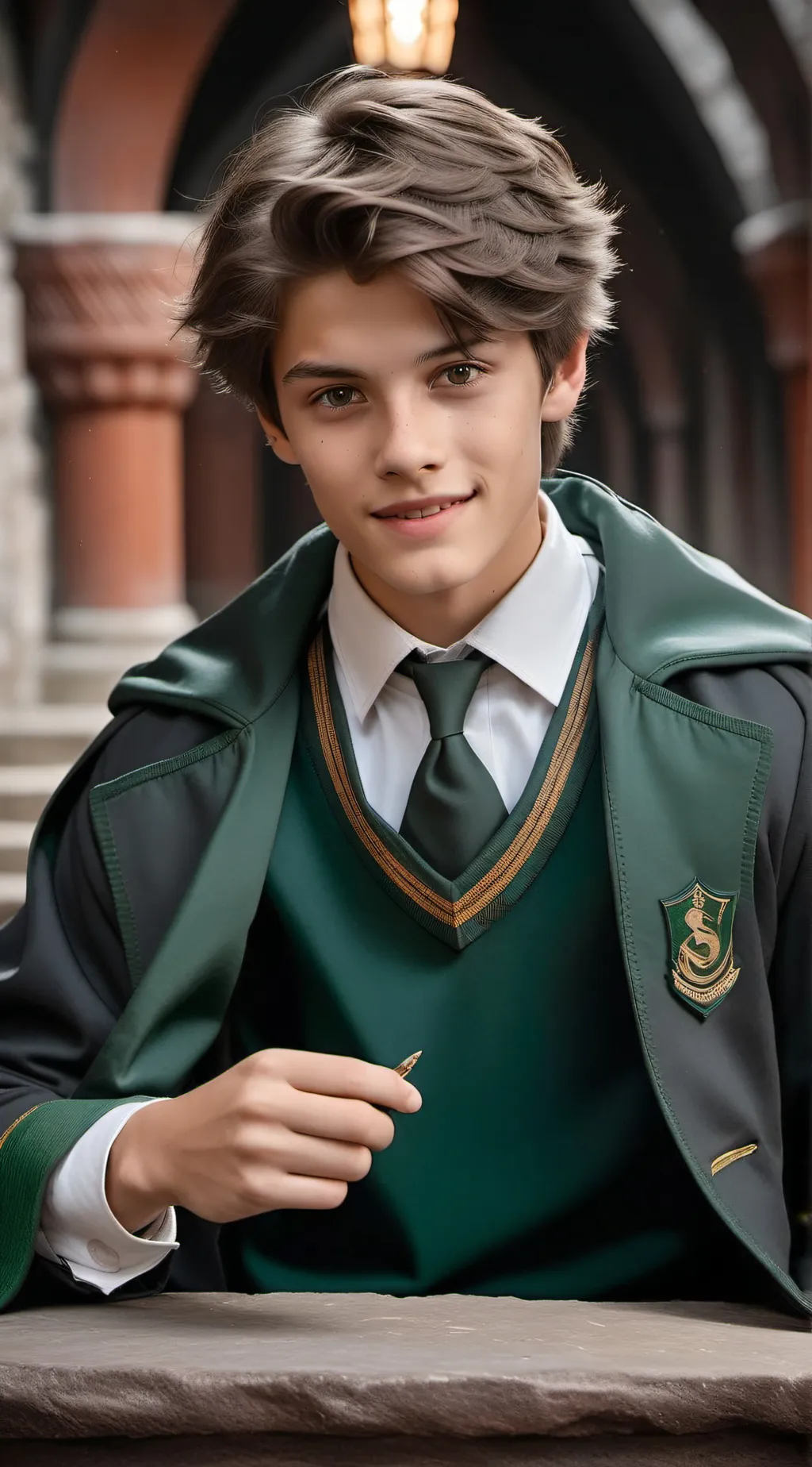 ai character: lorenzo berkshire. background