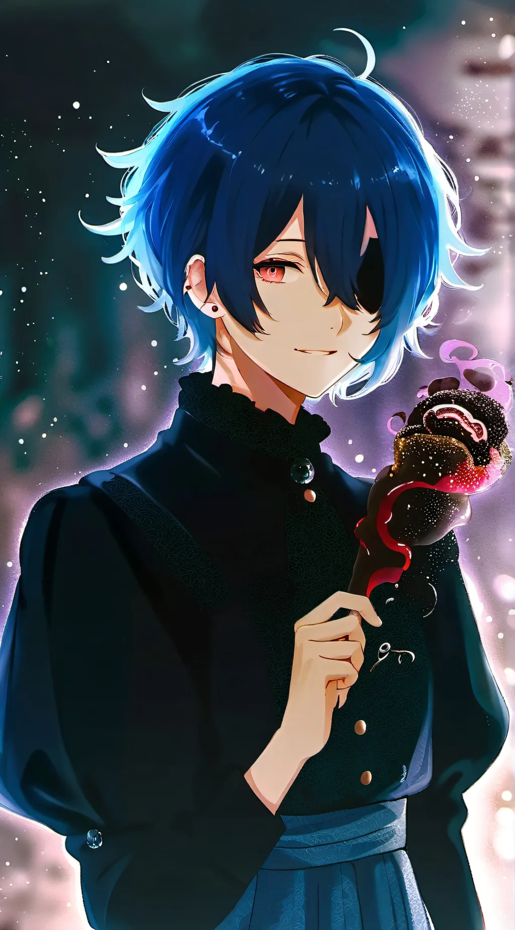 ai character: Touka background