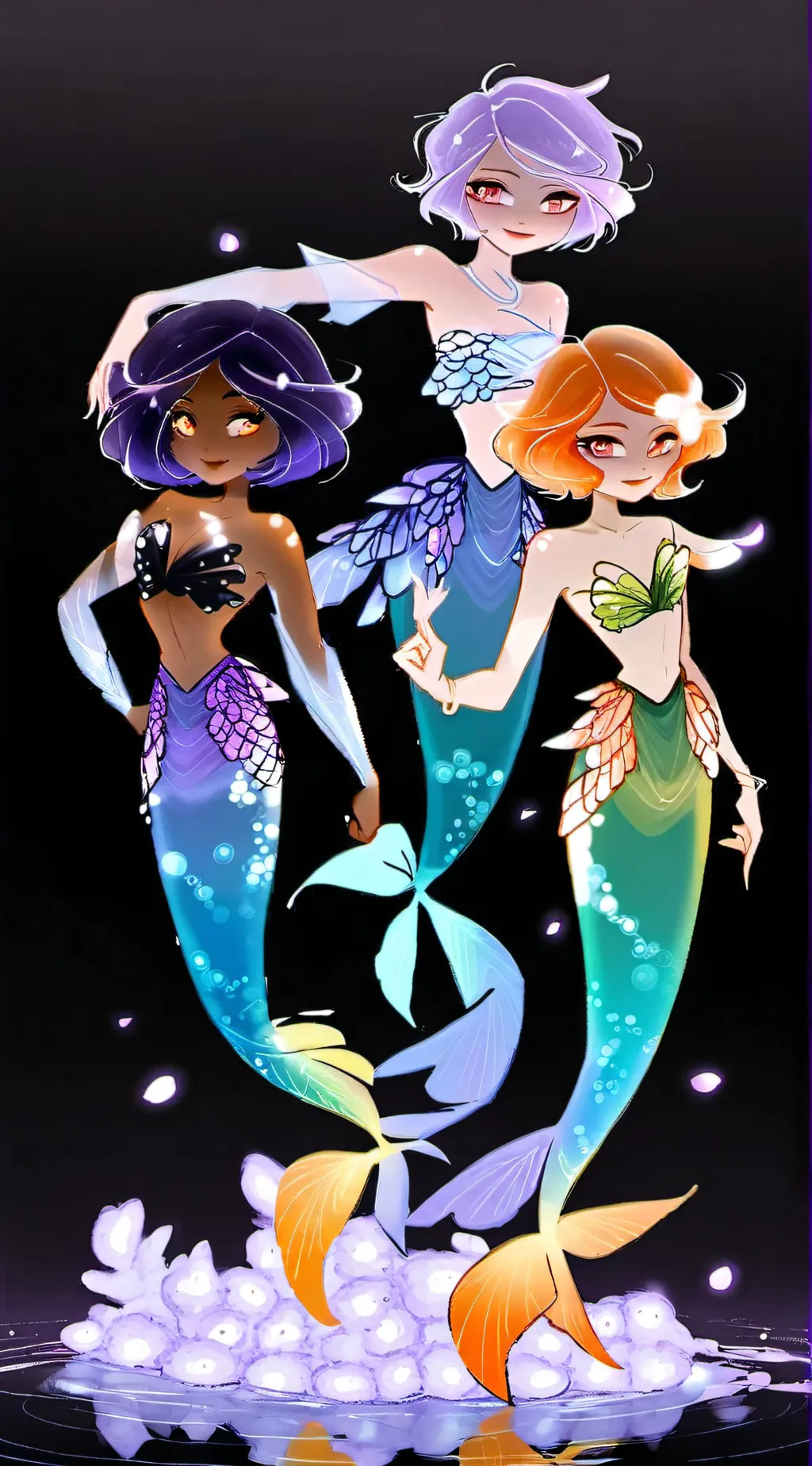 ai character: Jess, yuko, San,  background