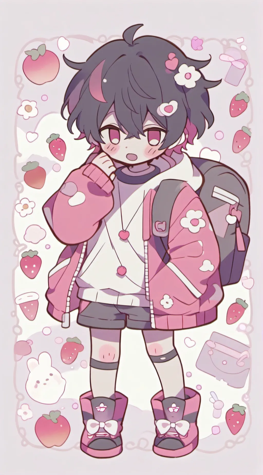 ai character: Leon background