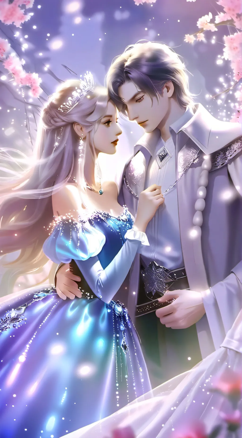 ai character: forbidden Love background