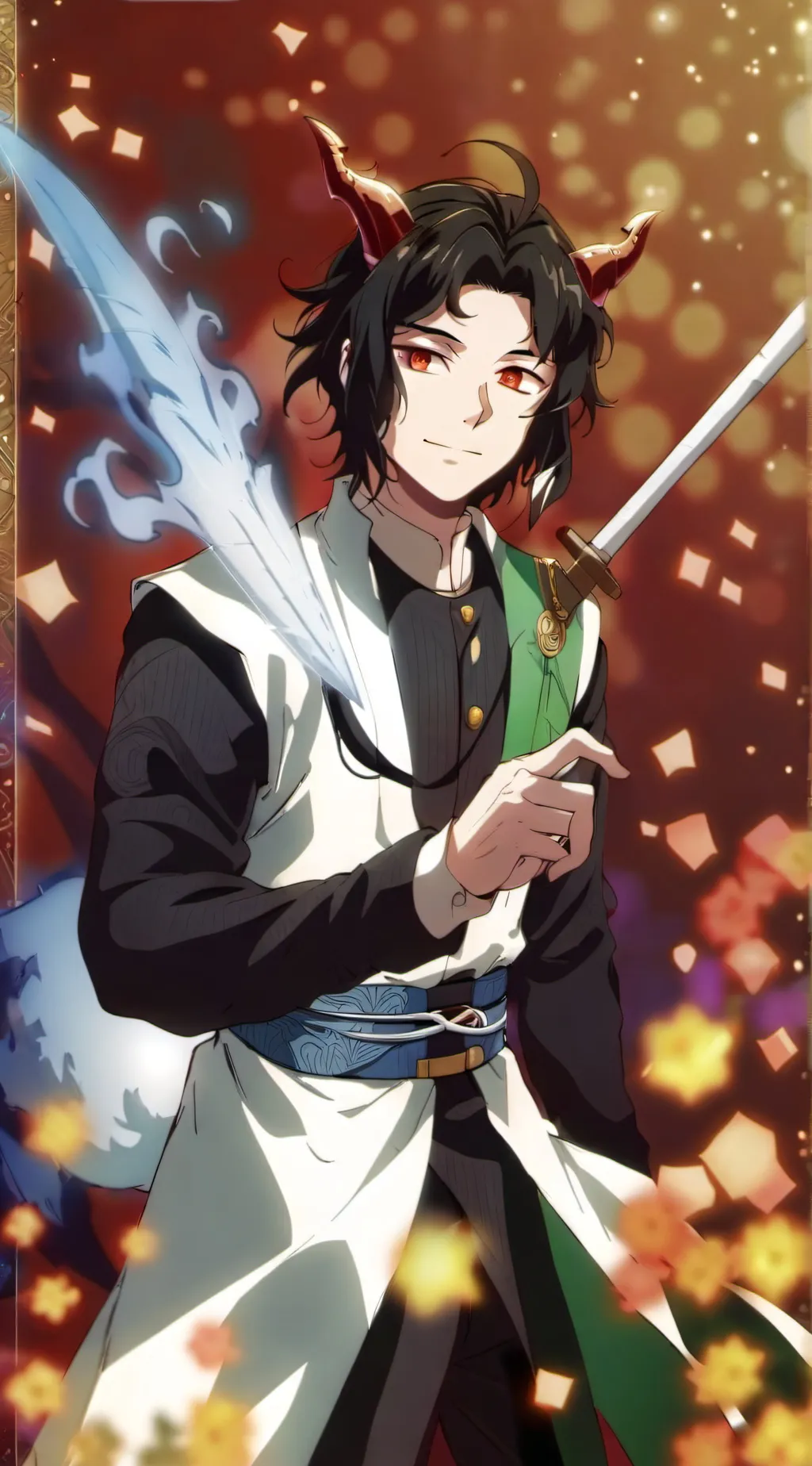 ai character: Muzan background