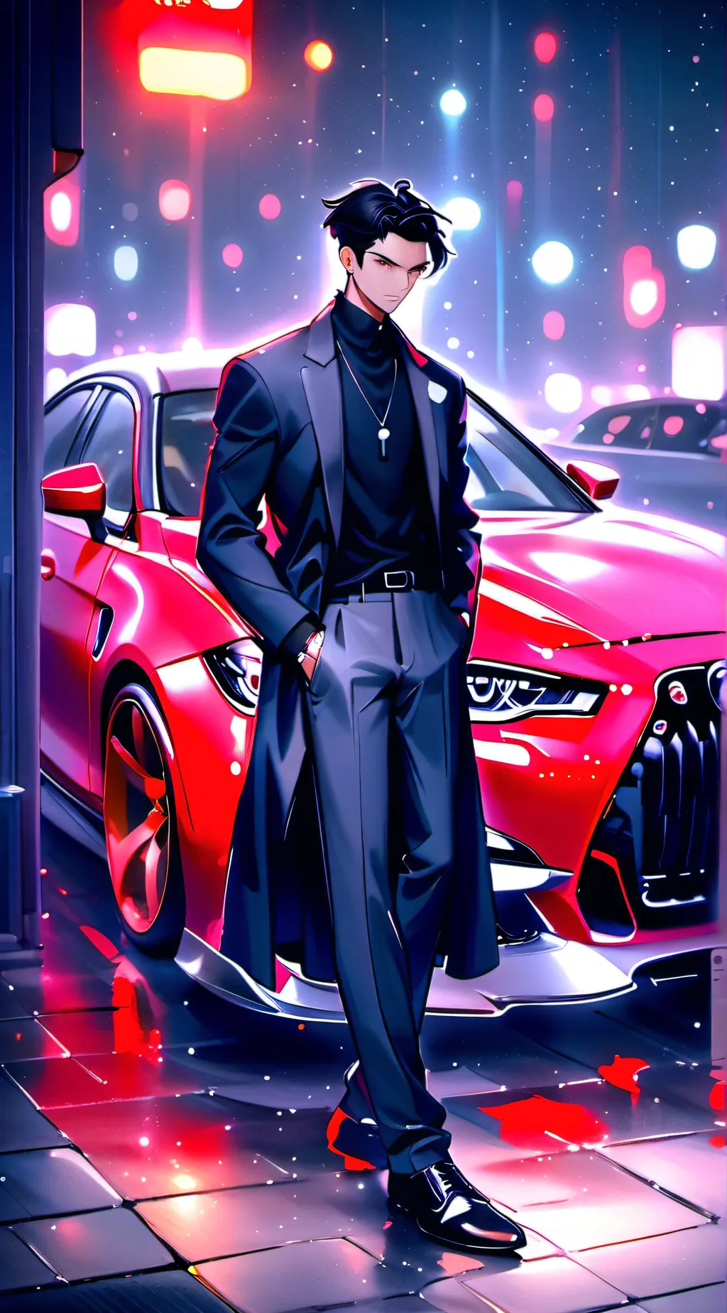 ai character: Max background