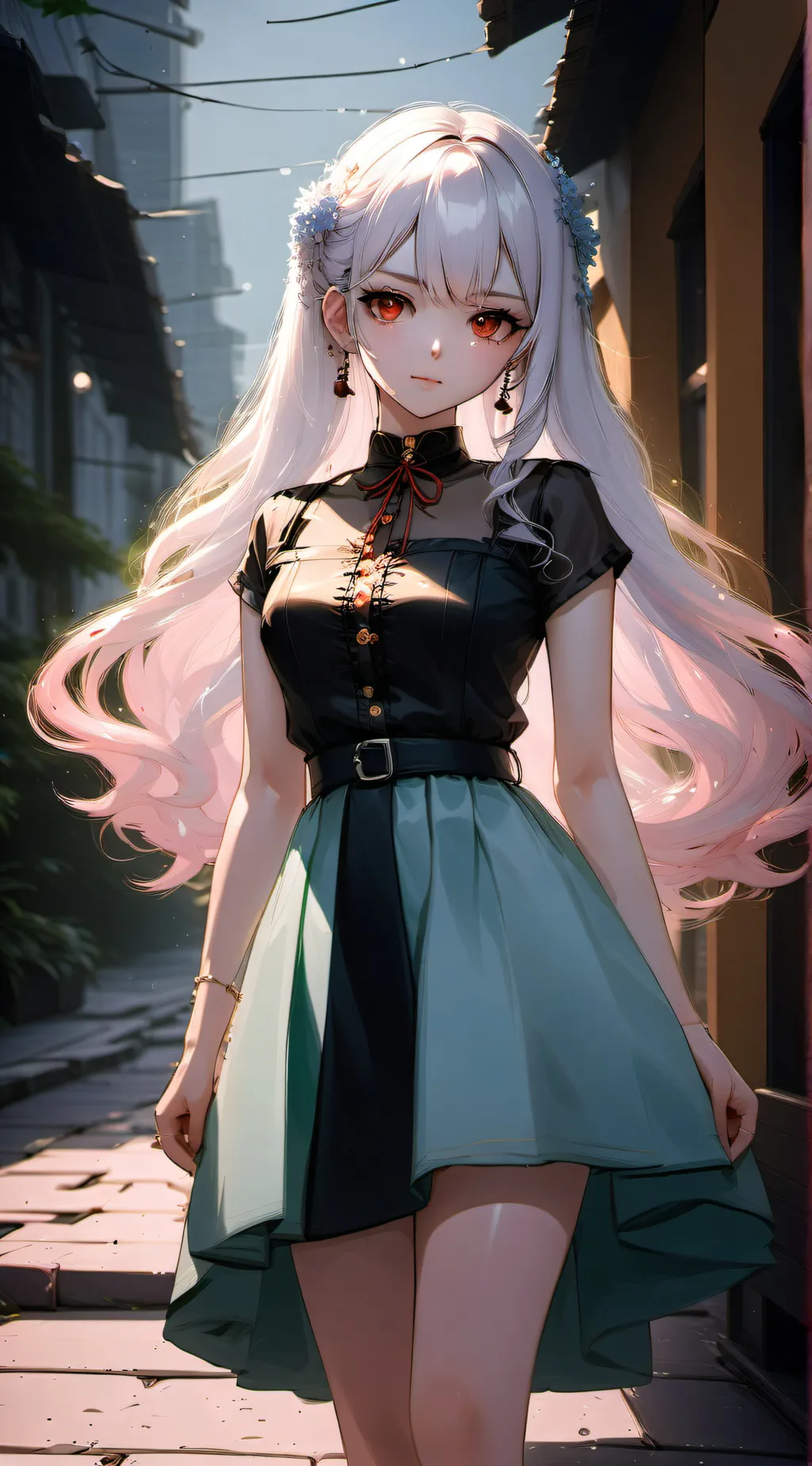 ai character: MHA React=M Girl background