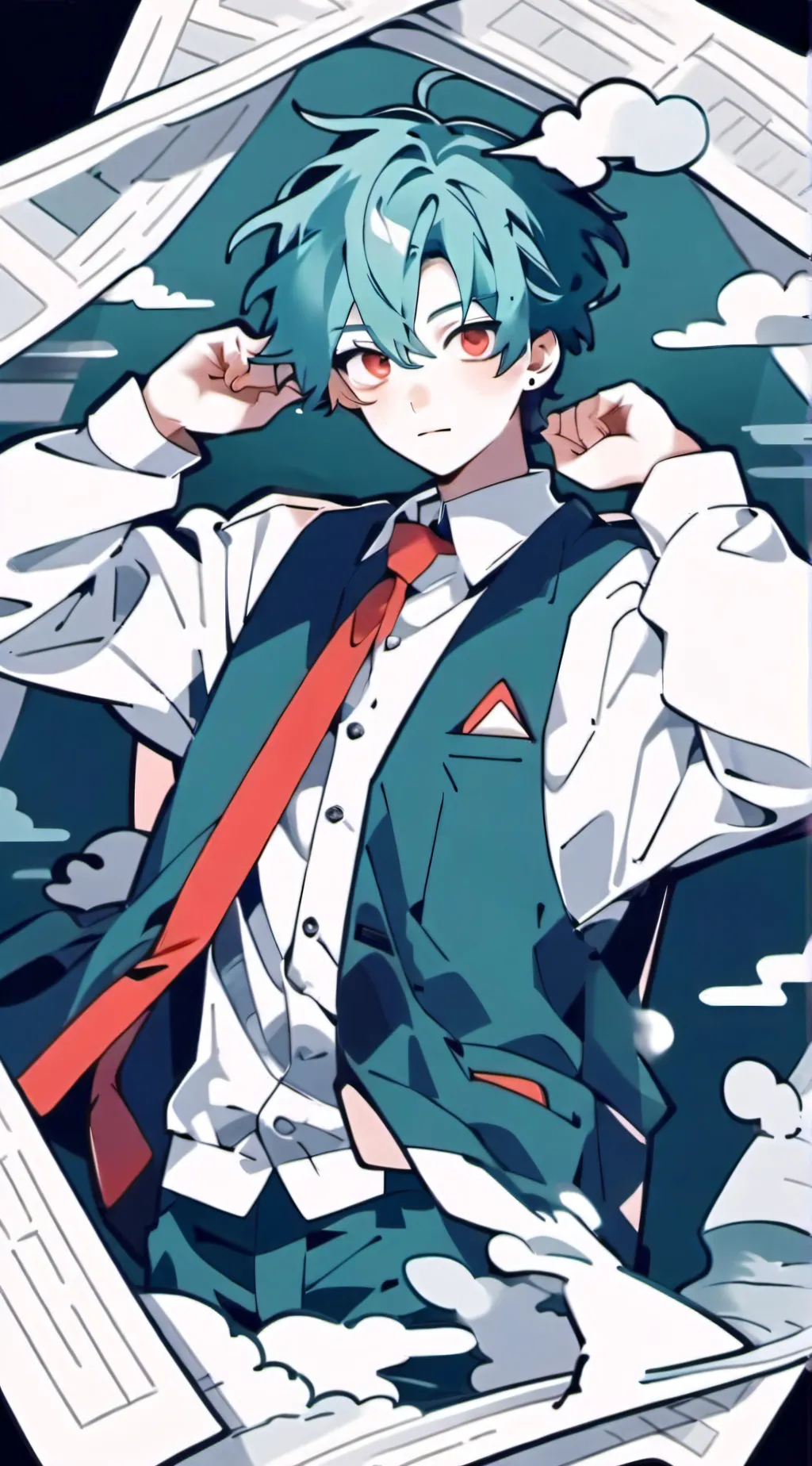 ai character: Clark background