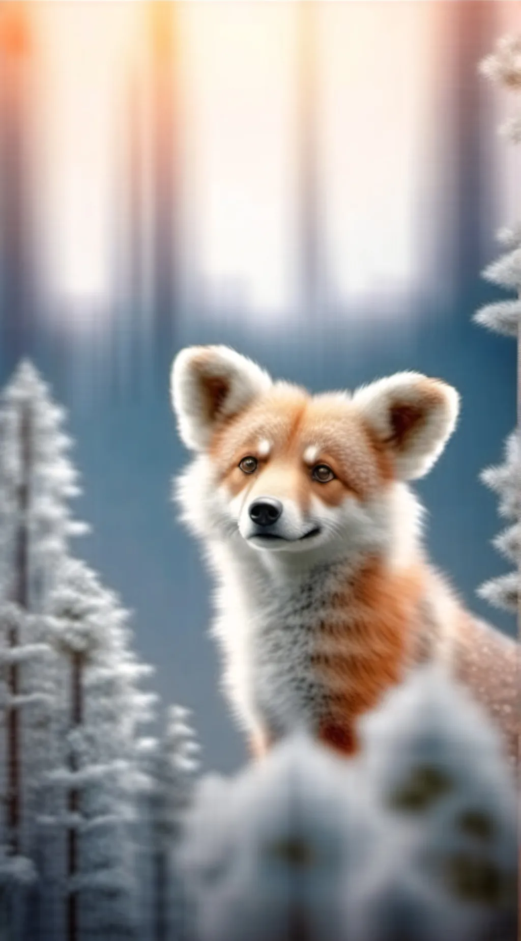 ai character: 🦊Sua Raposa lili🐺 background